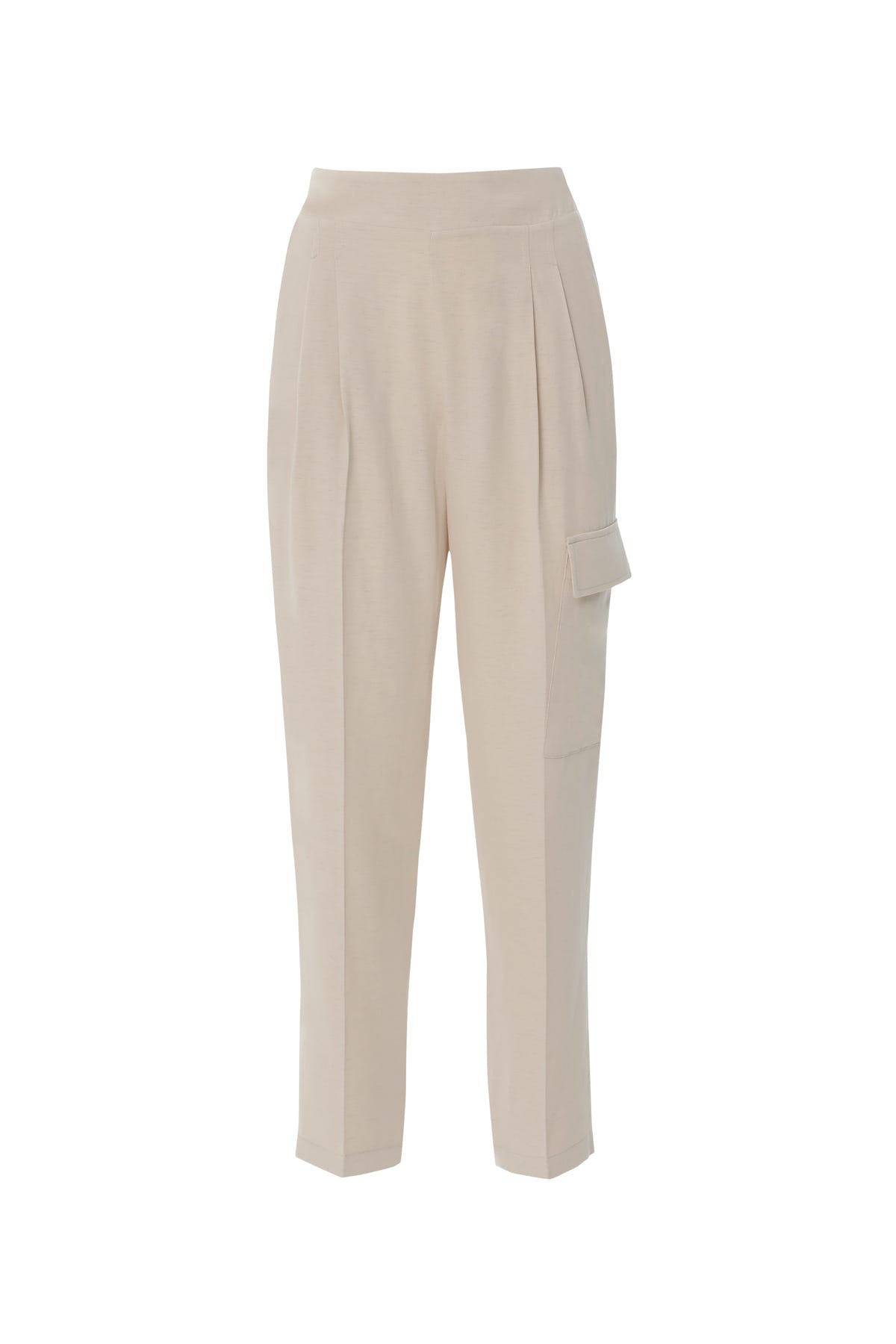 Arkası Lastikli Kargo Cepli Pantolon