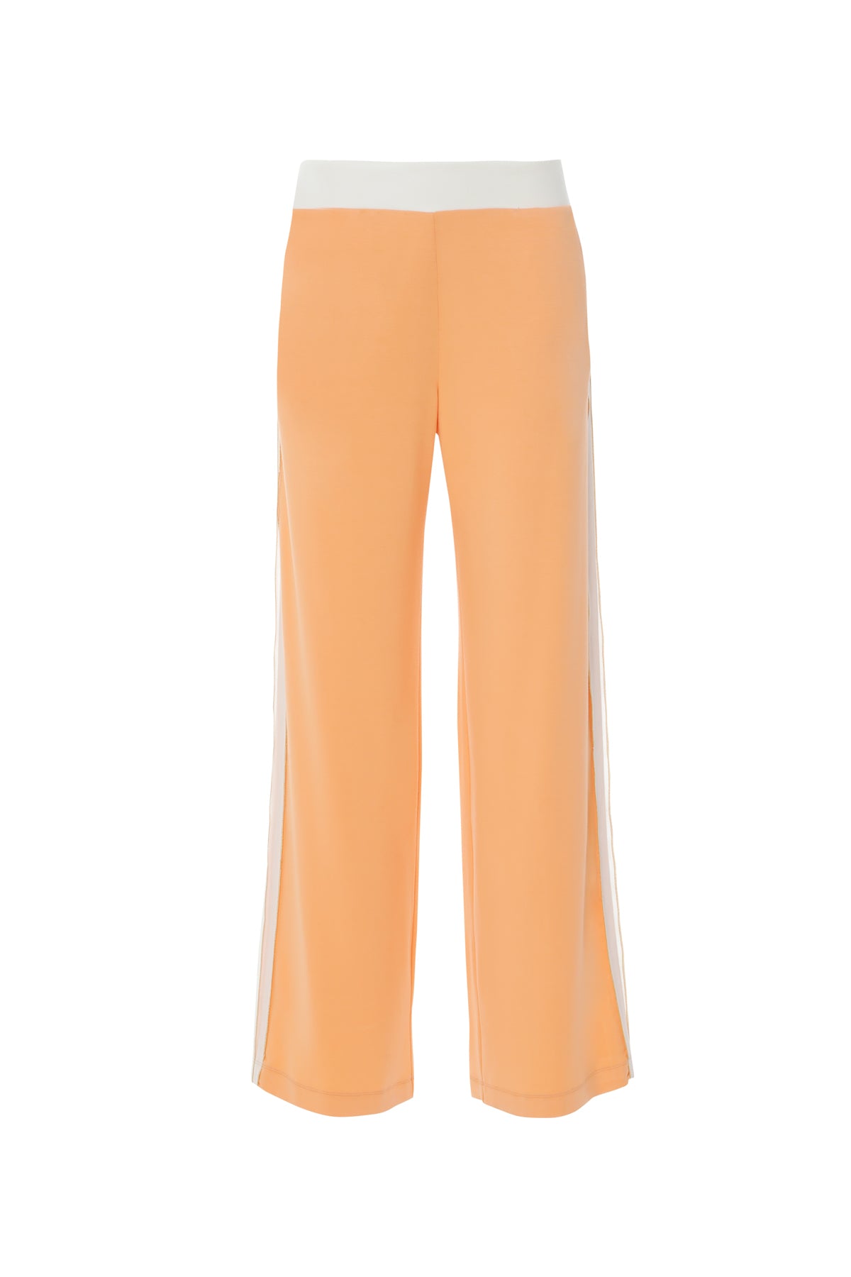 Yanlar Sim İp Dikiş Süslemeli Somon Eşofman Altı