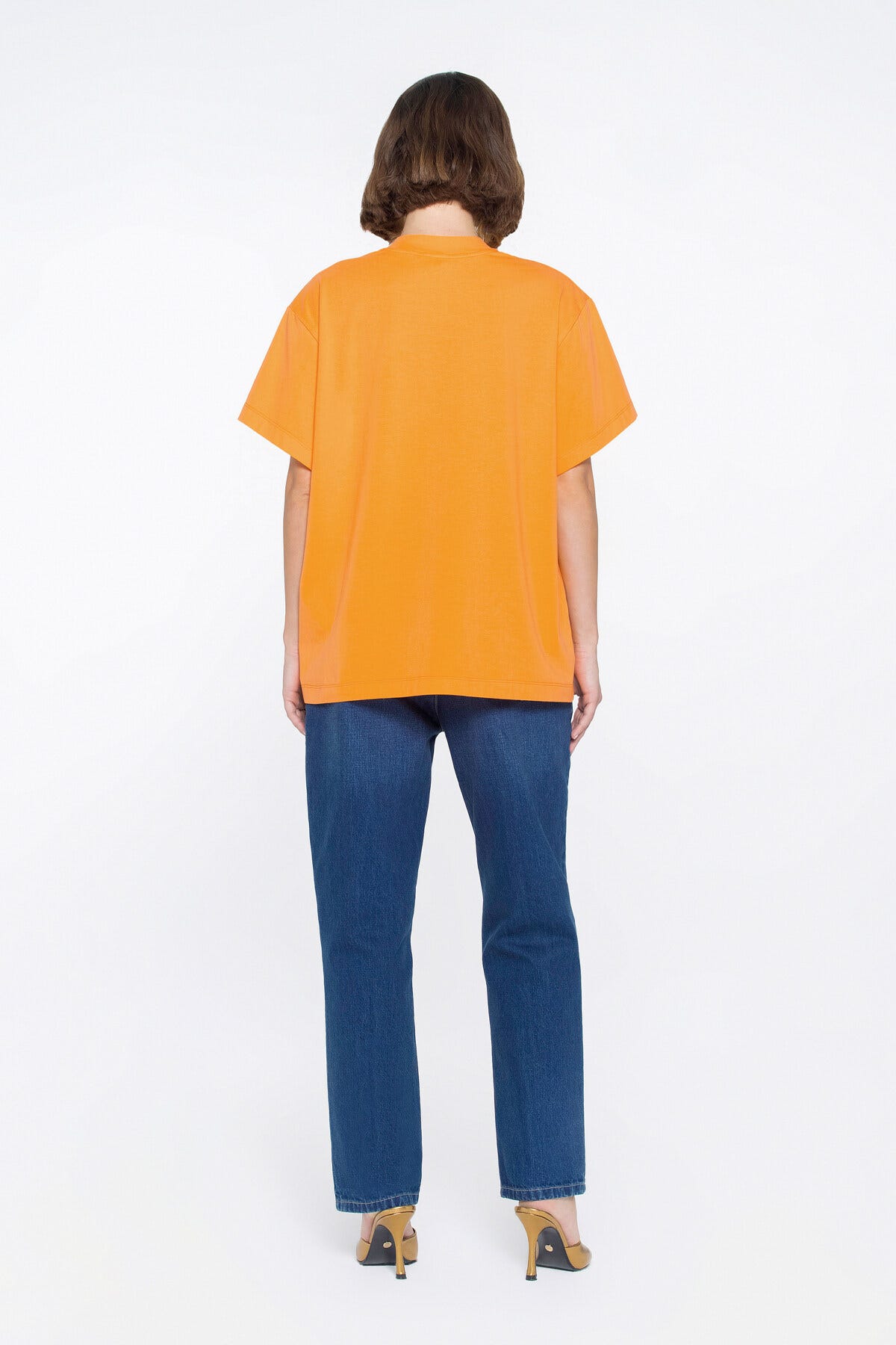 Aplike Nakış Detaylı Basic T-shirt