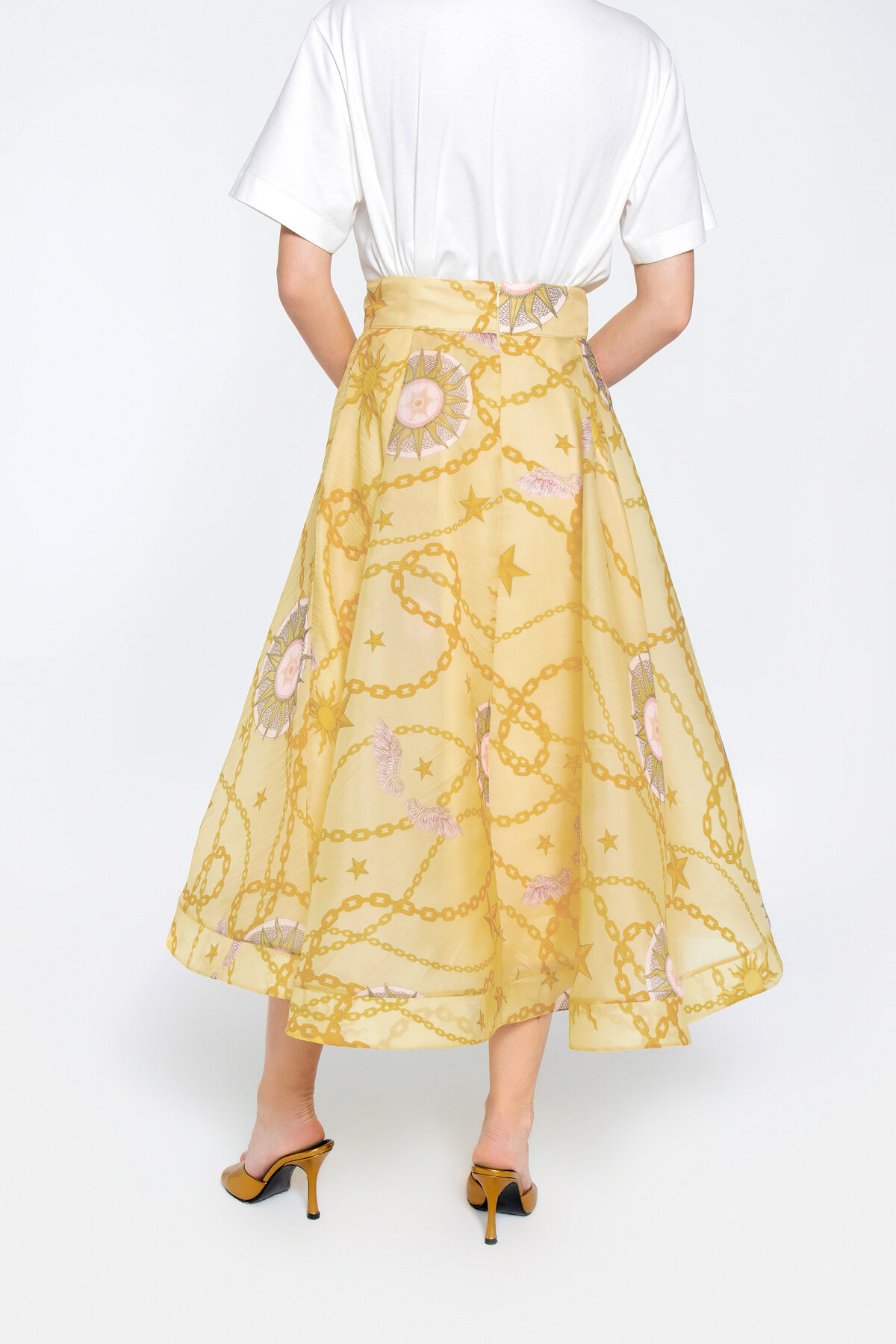 Tarot Desen Organze Etek