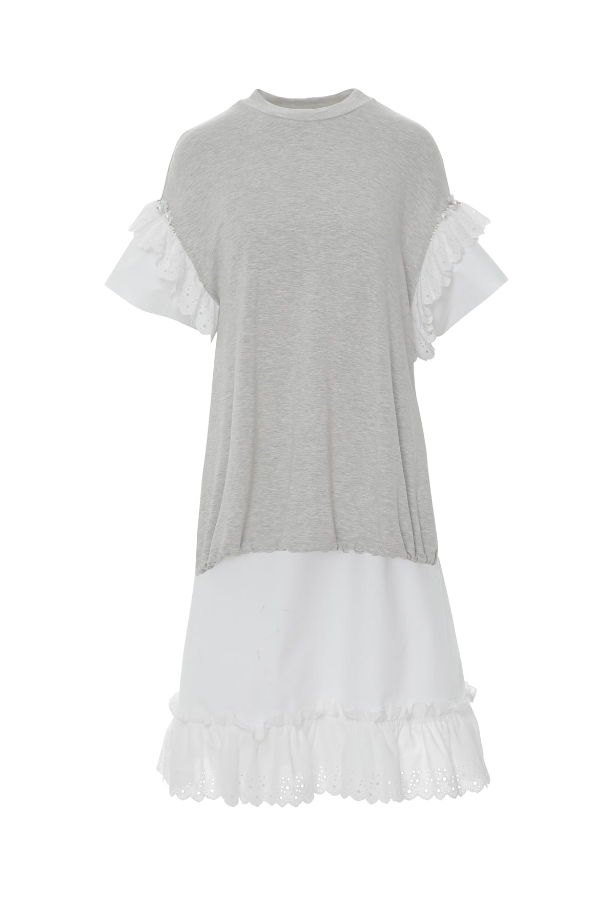 Yuvarlak Yaka Midi Spor Elbise