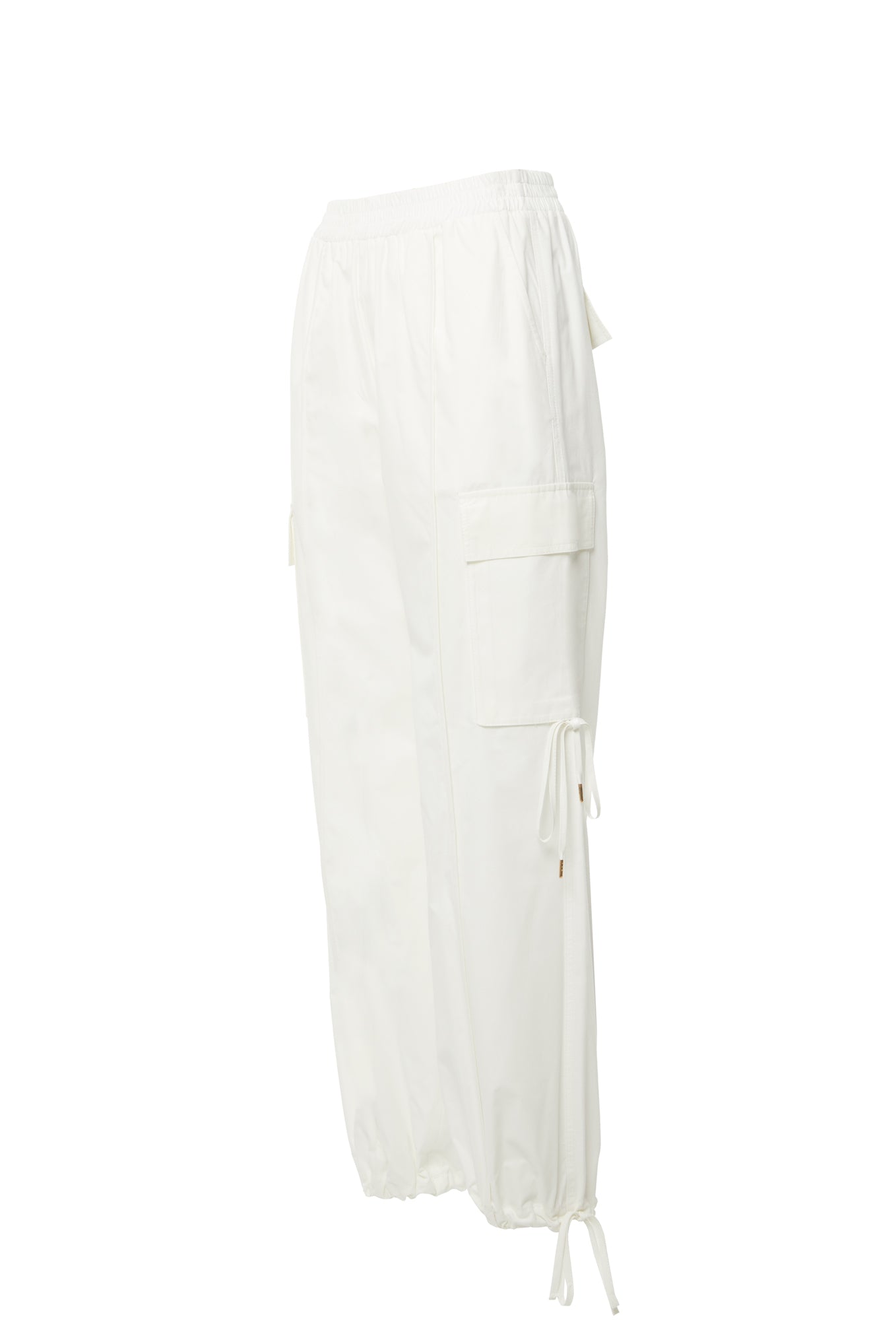 Kargo Cep Ve Paçada Bağcık Detaylı Neon Yeşili Eşofman Altı