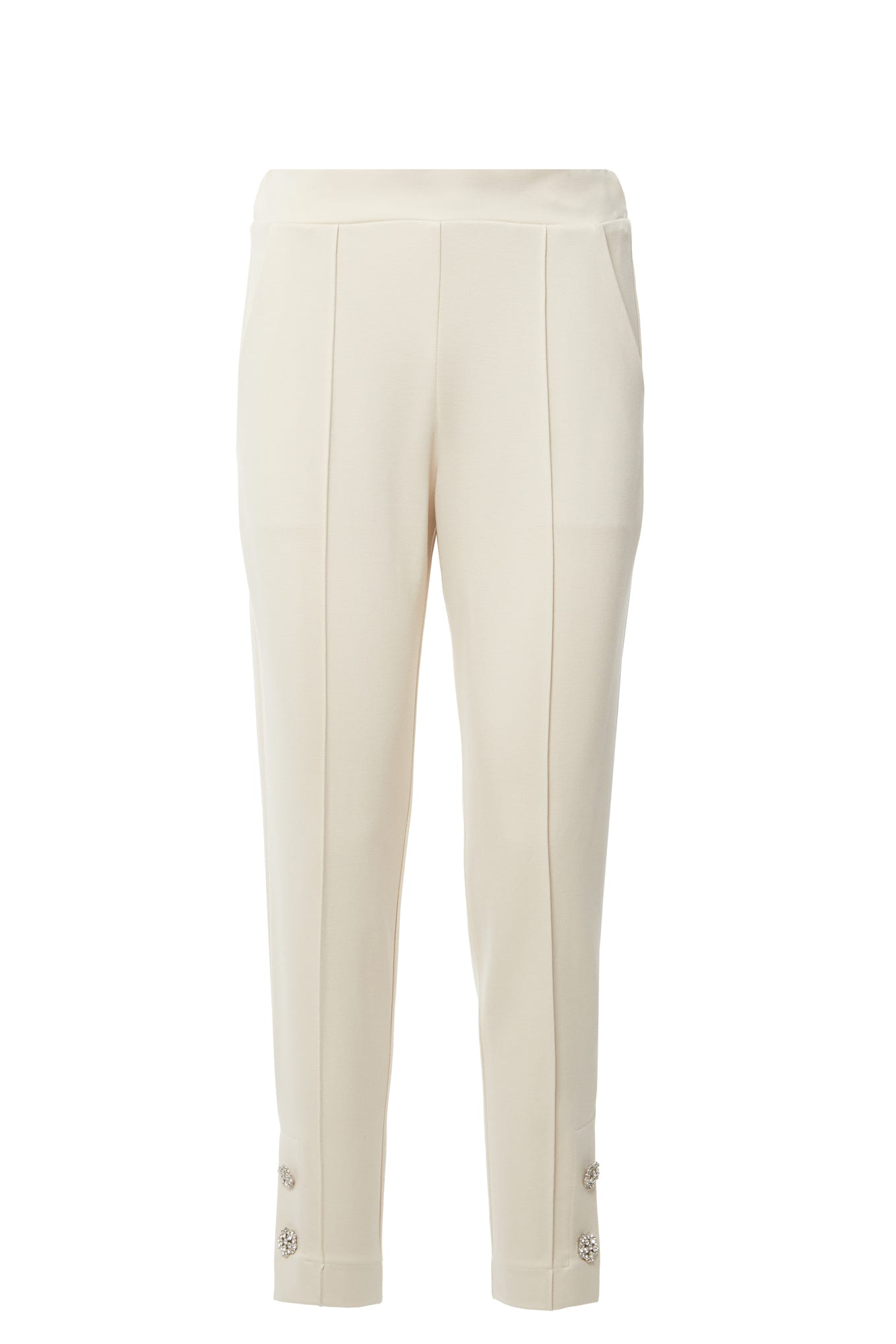 Paçası Düğme Detaylı Beli Lastikli Eşofman Altı