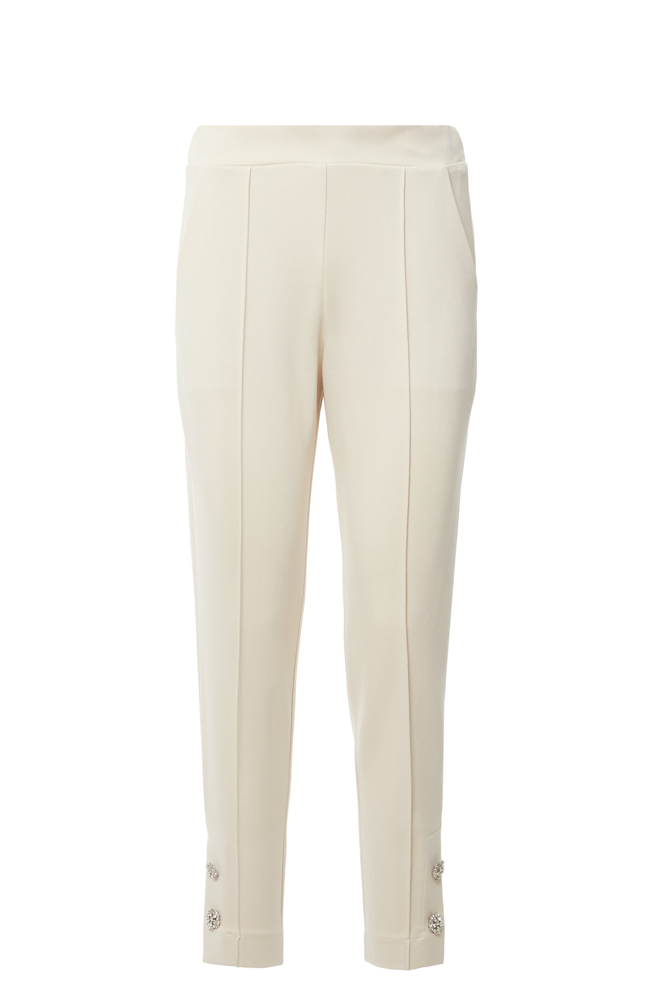 Paçası Düğme Detaylı Beli Lastikli Eşofman