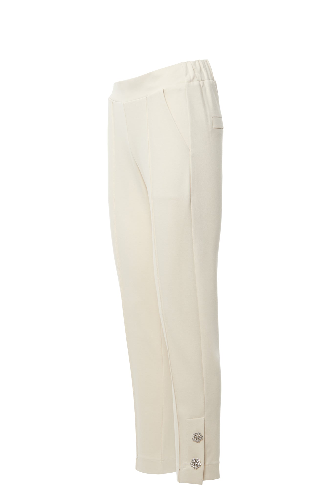 Paçası Düğme Detaylı Beli Lastikli Eşofman