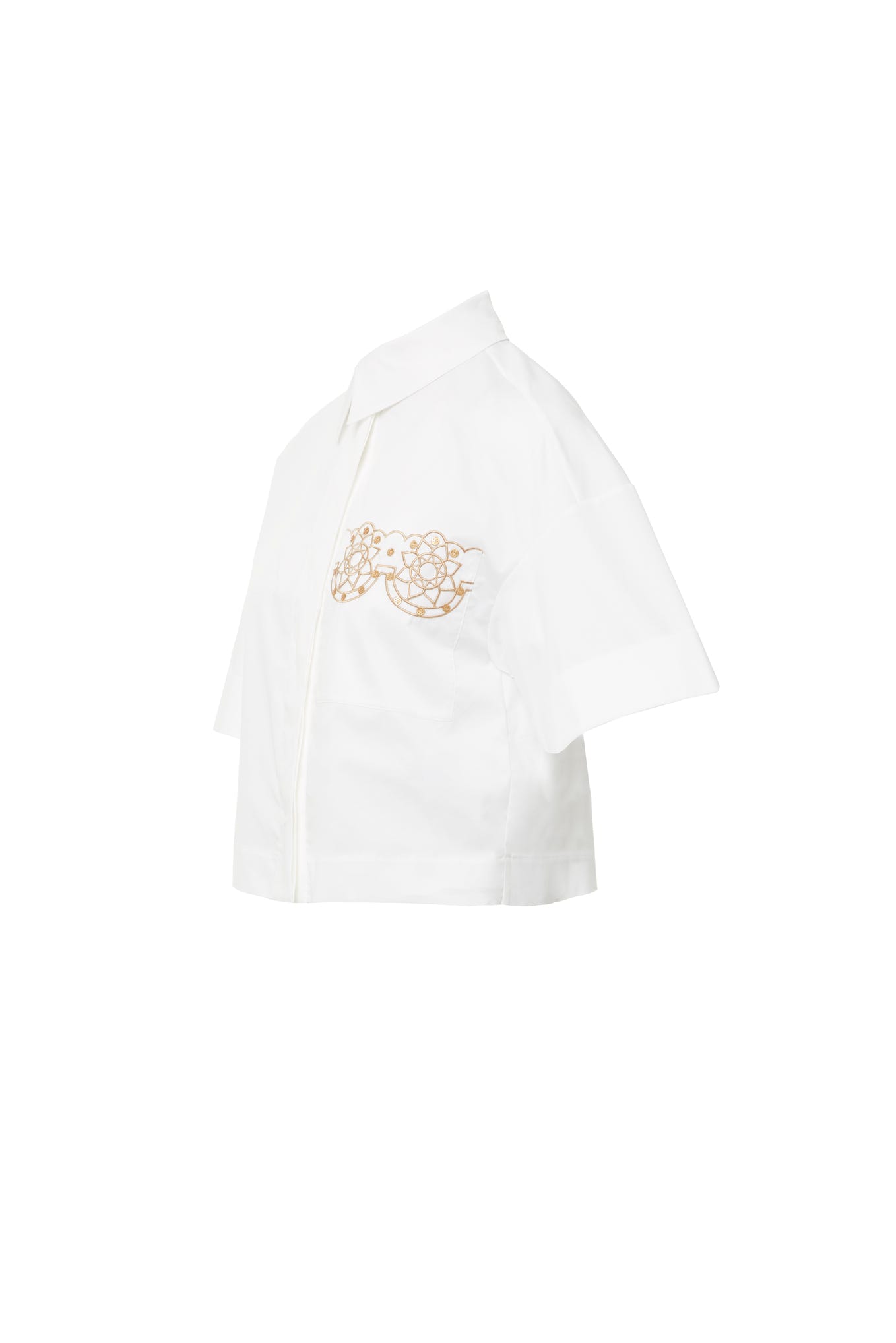 Pullu Nakış Detaylı Gömlek