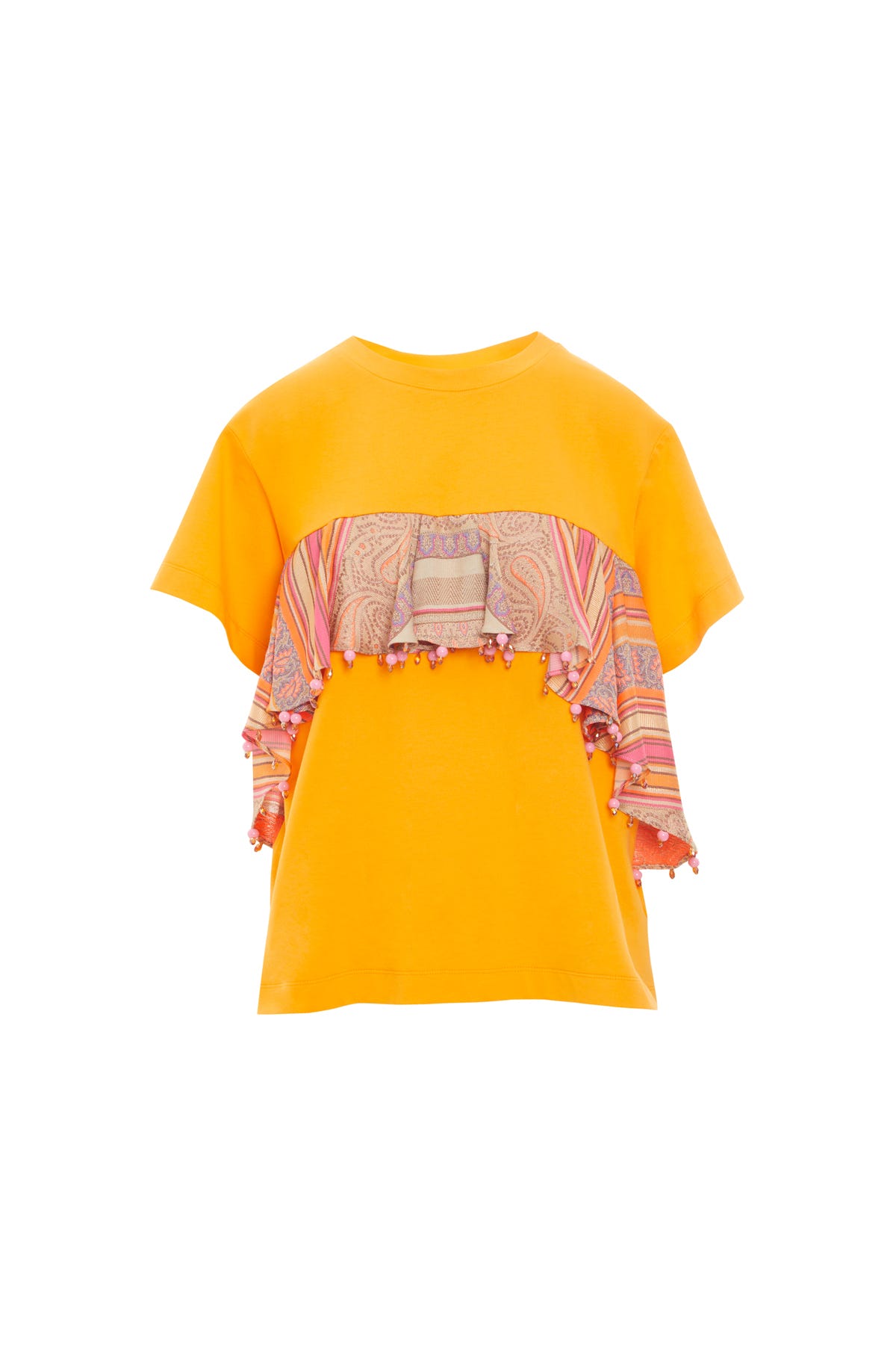 Desenli Pamuklu Oversize T-shirt