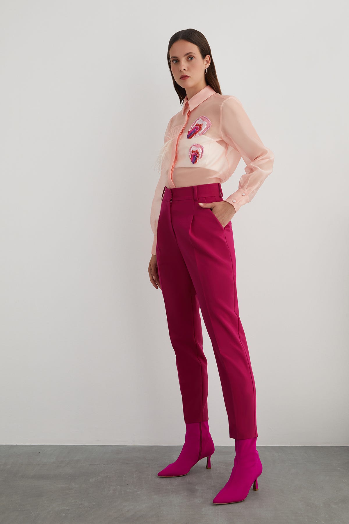 Mürdüm Havuç Pantolon