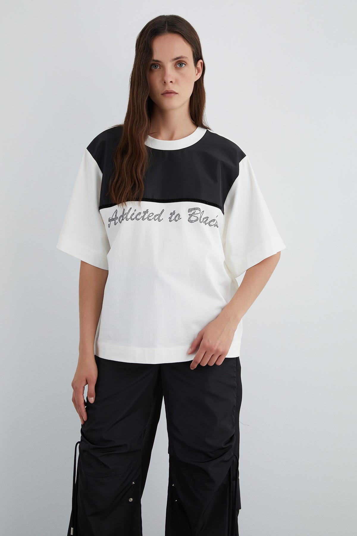 Baskı Detaylı Basic T-shirt