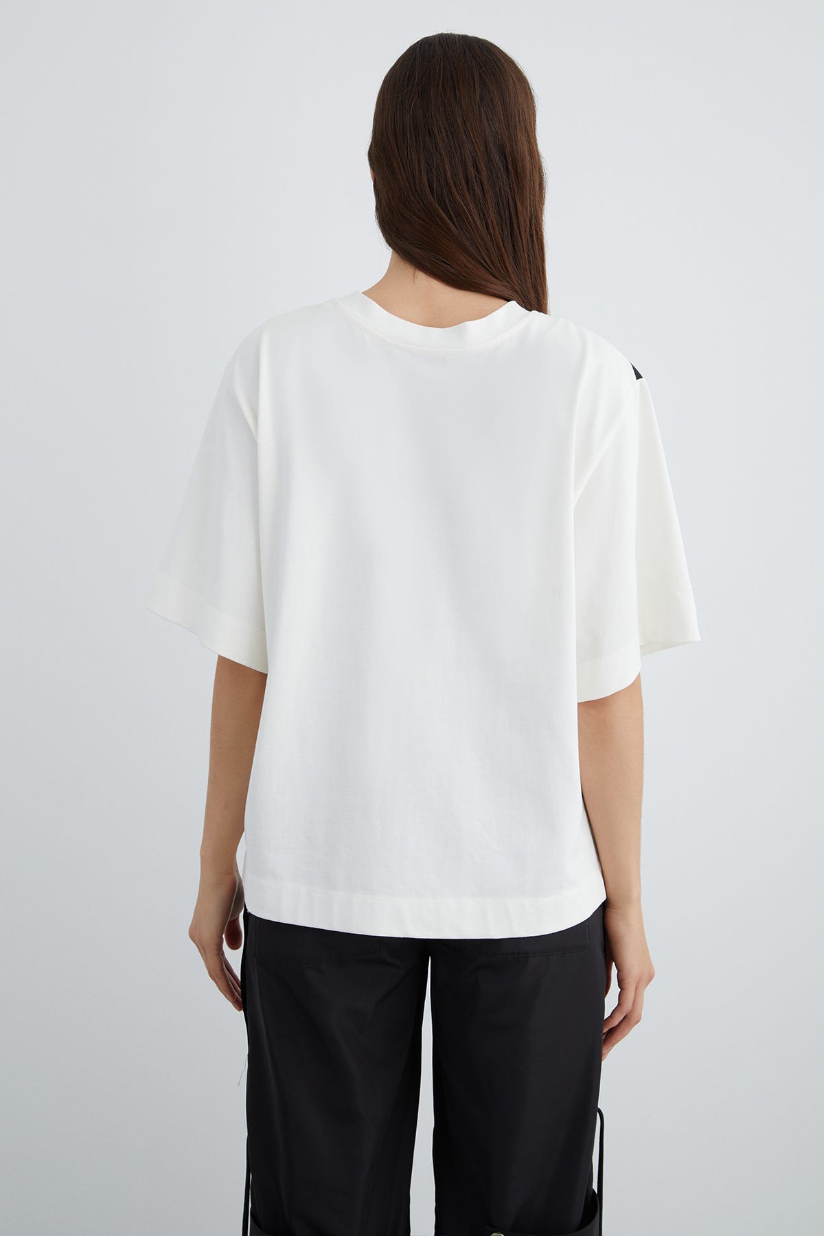 Baskı Detaylı Basic T-shirt