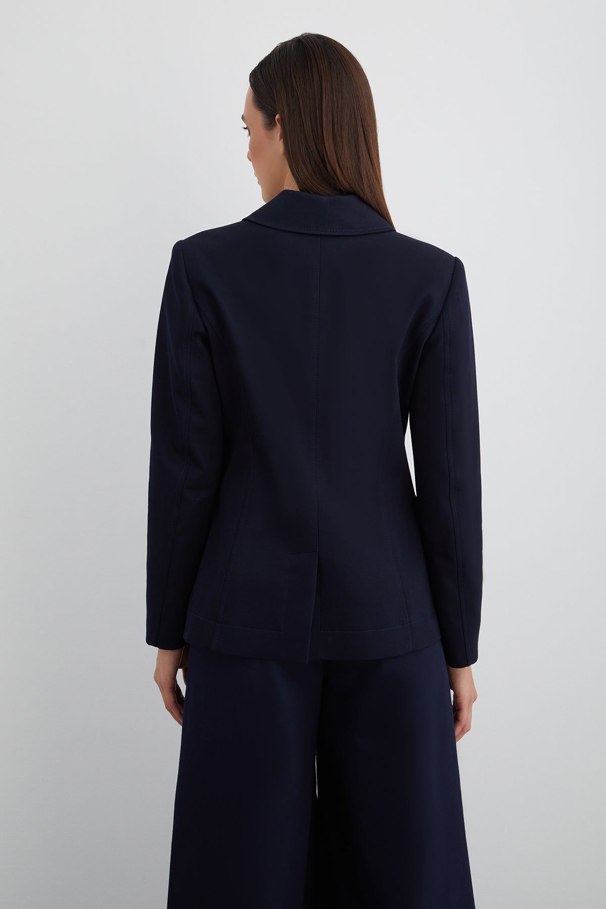 Çıkarılabilir Jean Çiçek Detaylı Cepli Ceket