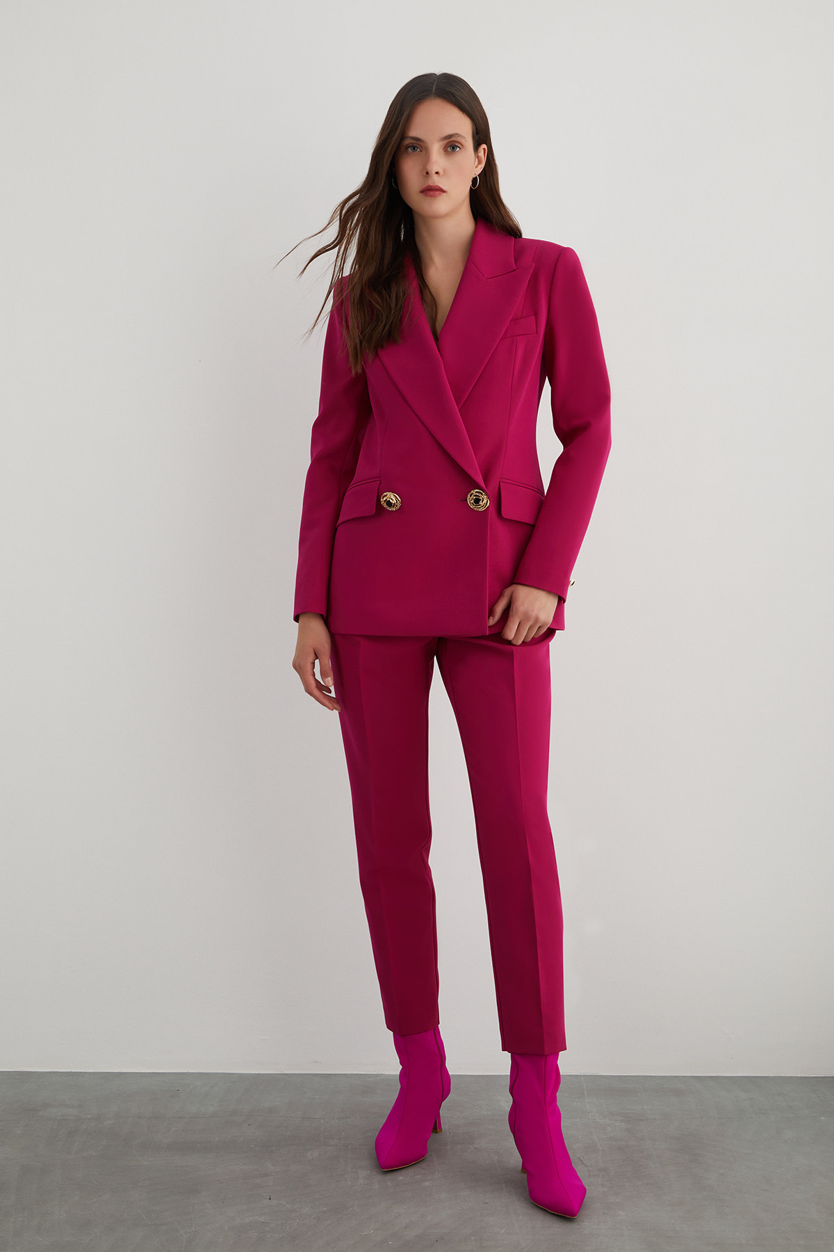 Düğme Detaylı Ceket