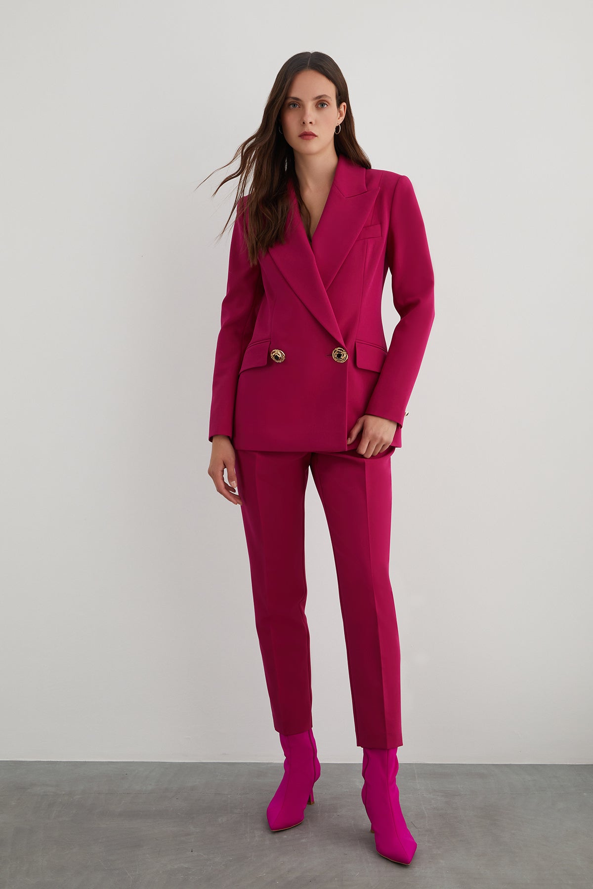 Düğme Detaylı Ceket