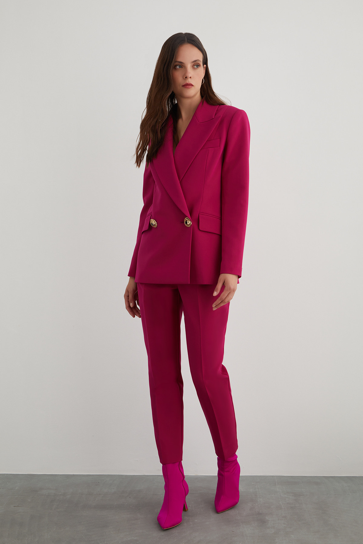 Düğme Detaylı Ceket