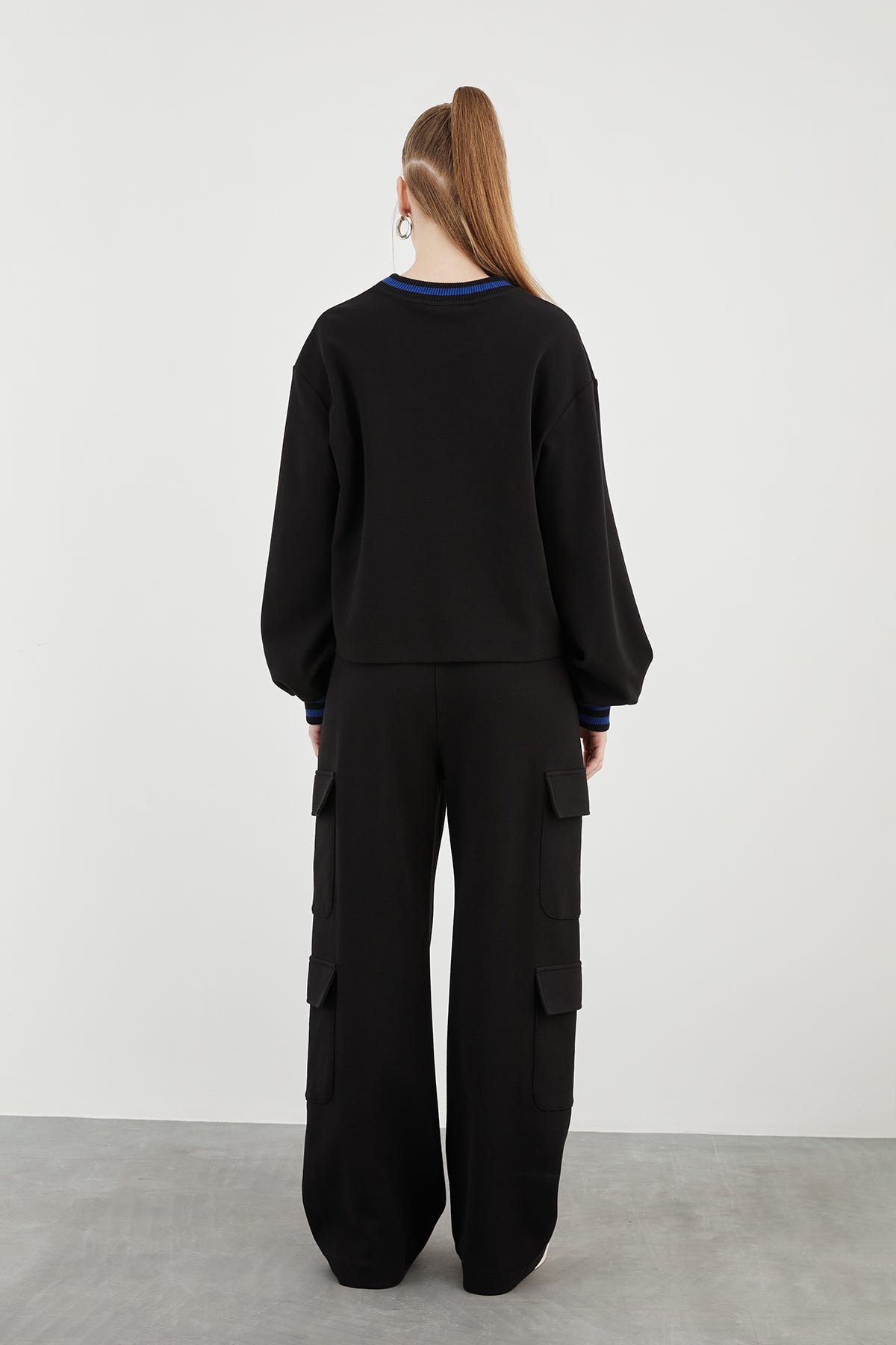 Kargo Pantolonlu Rahat Kesim Eşofman Takım