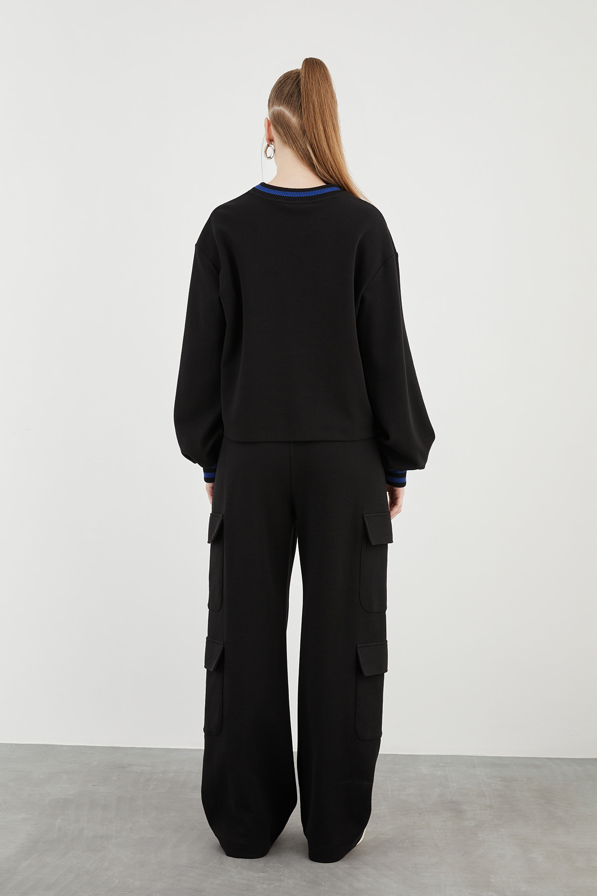 Kargo Pantolonlu Rahat Kesim Eşofman Takım