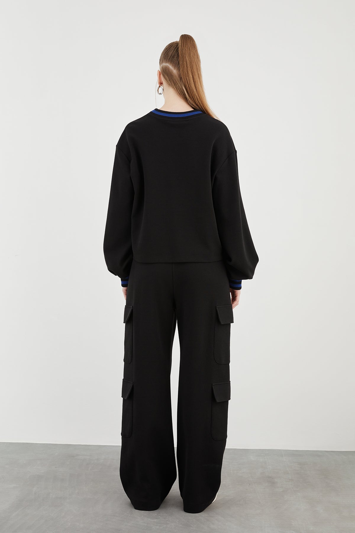 Kargo Pantolonlu Rahat Kesim Eşofman Takım