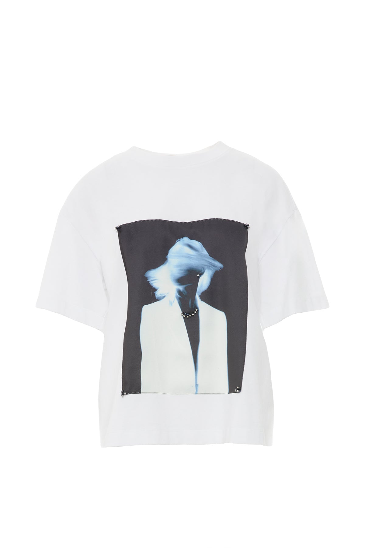 Özel Pano Desen Detaylı Kısa Kol T-shirt