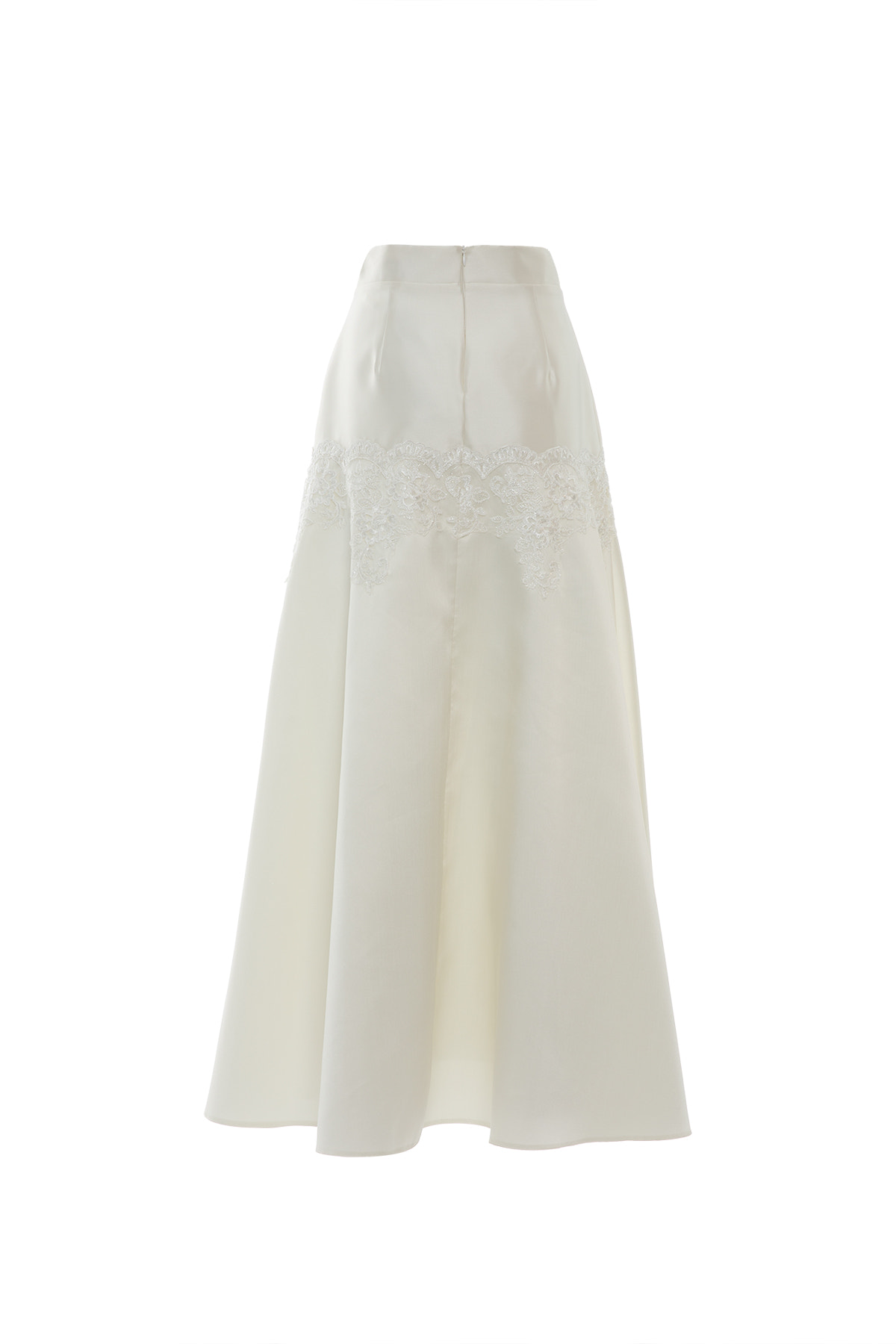 Dantel Detaylı Maxi Boy Etek