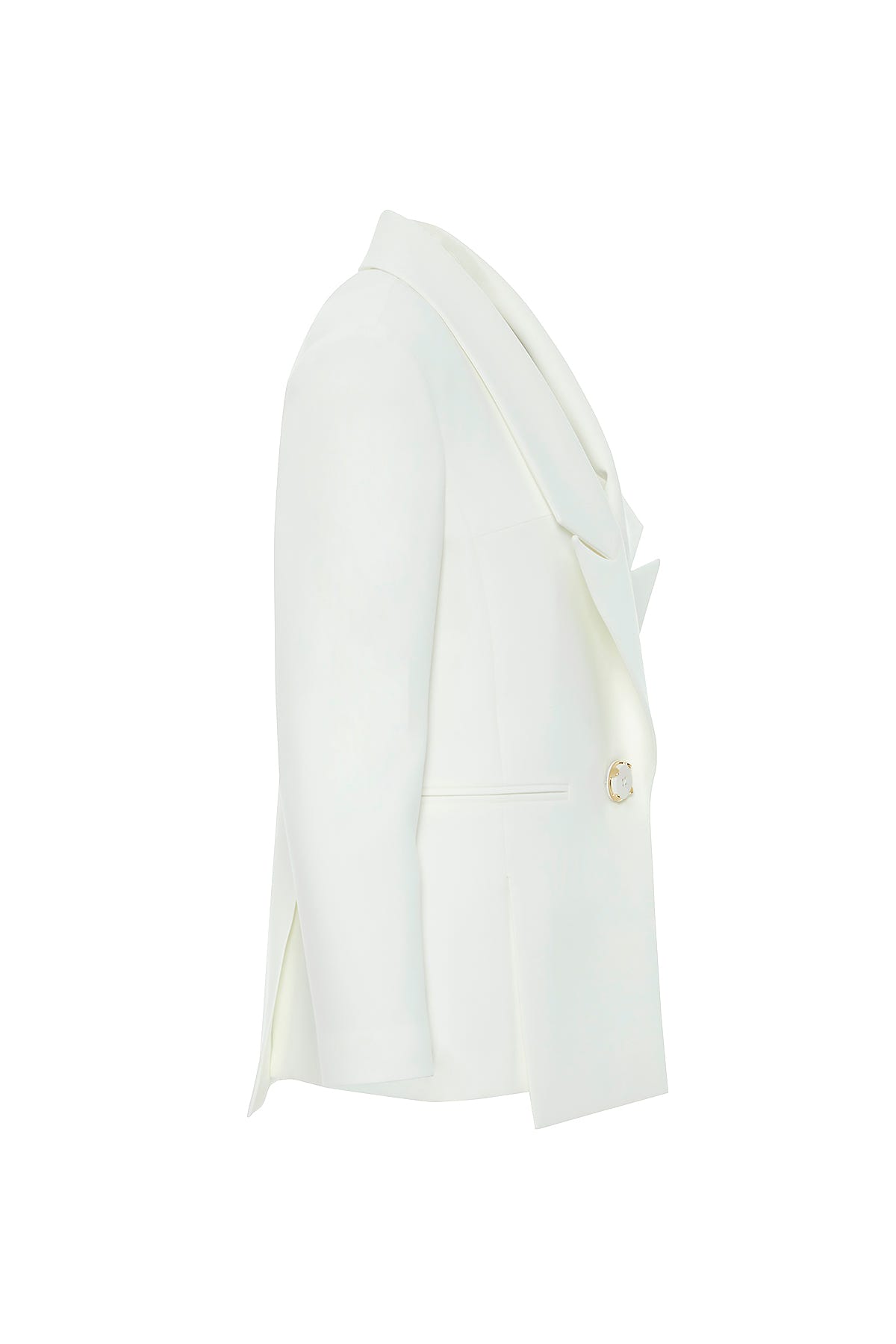 Tek Düğme Kapamalı Ceket