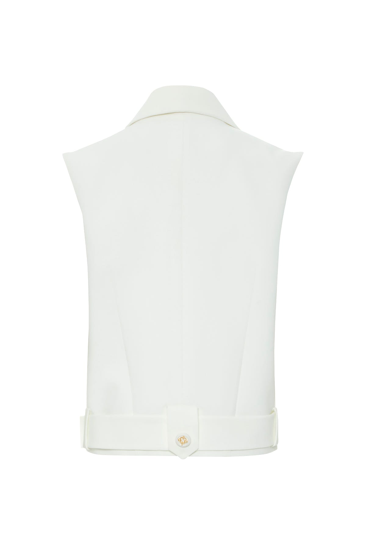 Düğme Detaylı Erkek Yaka Yelek