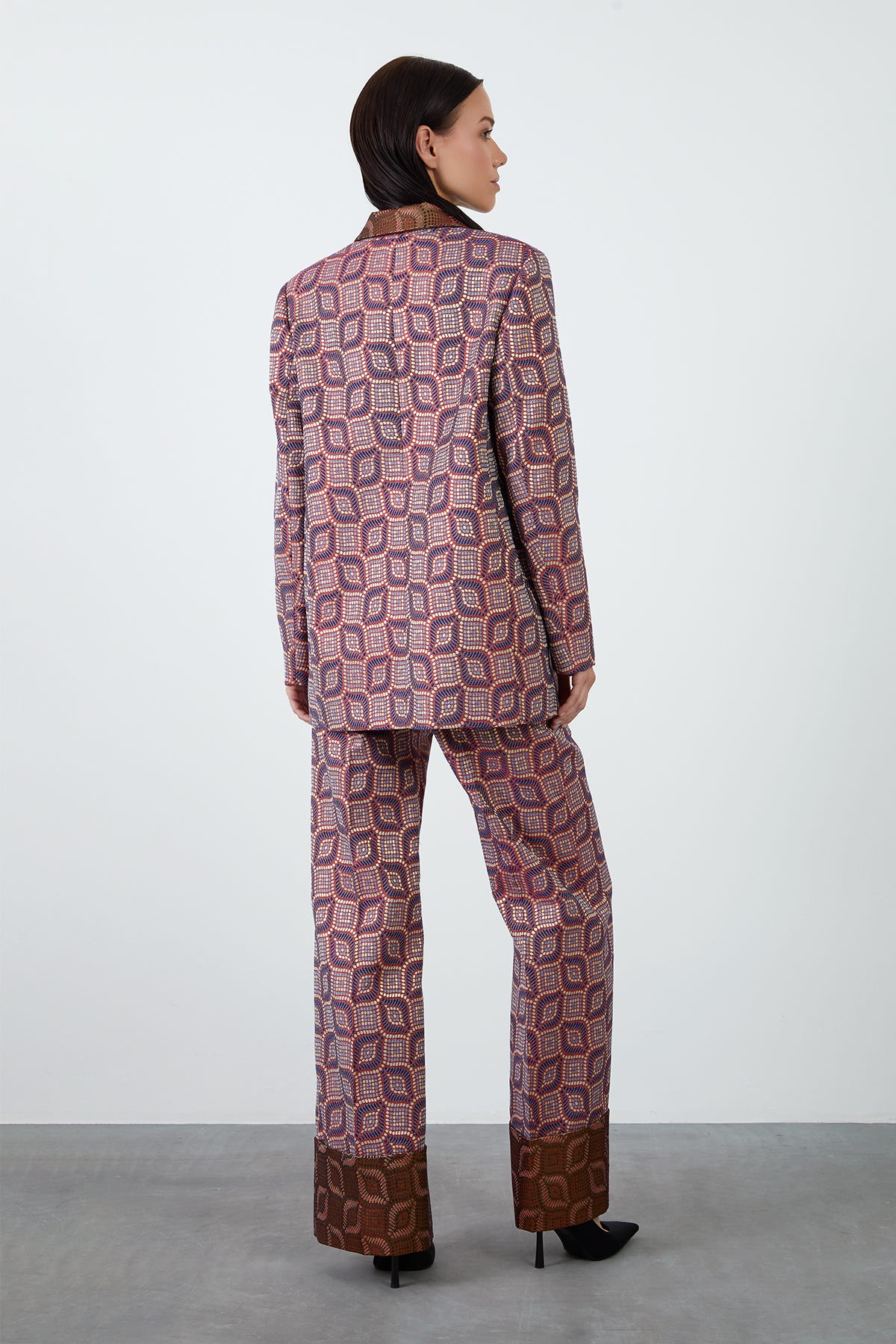 Jakarlı Blazer Ceket