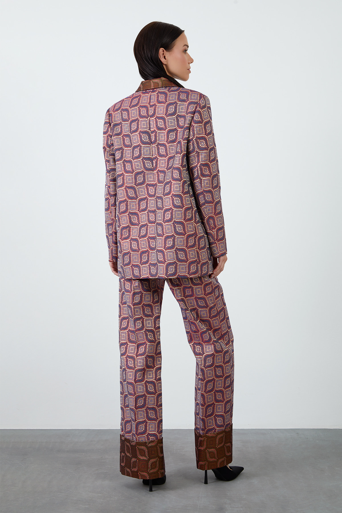 Jakarlı Blazer Ceket