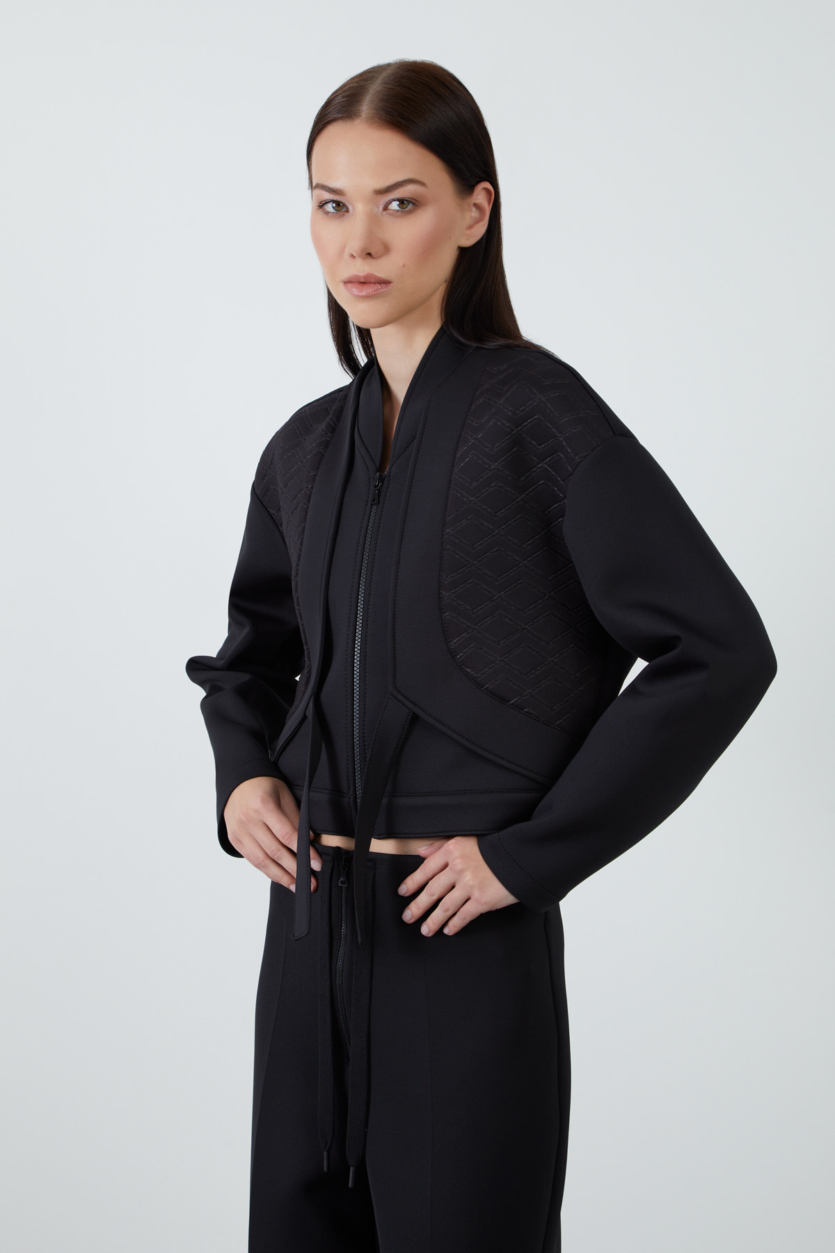 Kup Detaylı Scuba Ceket