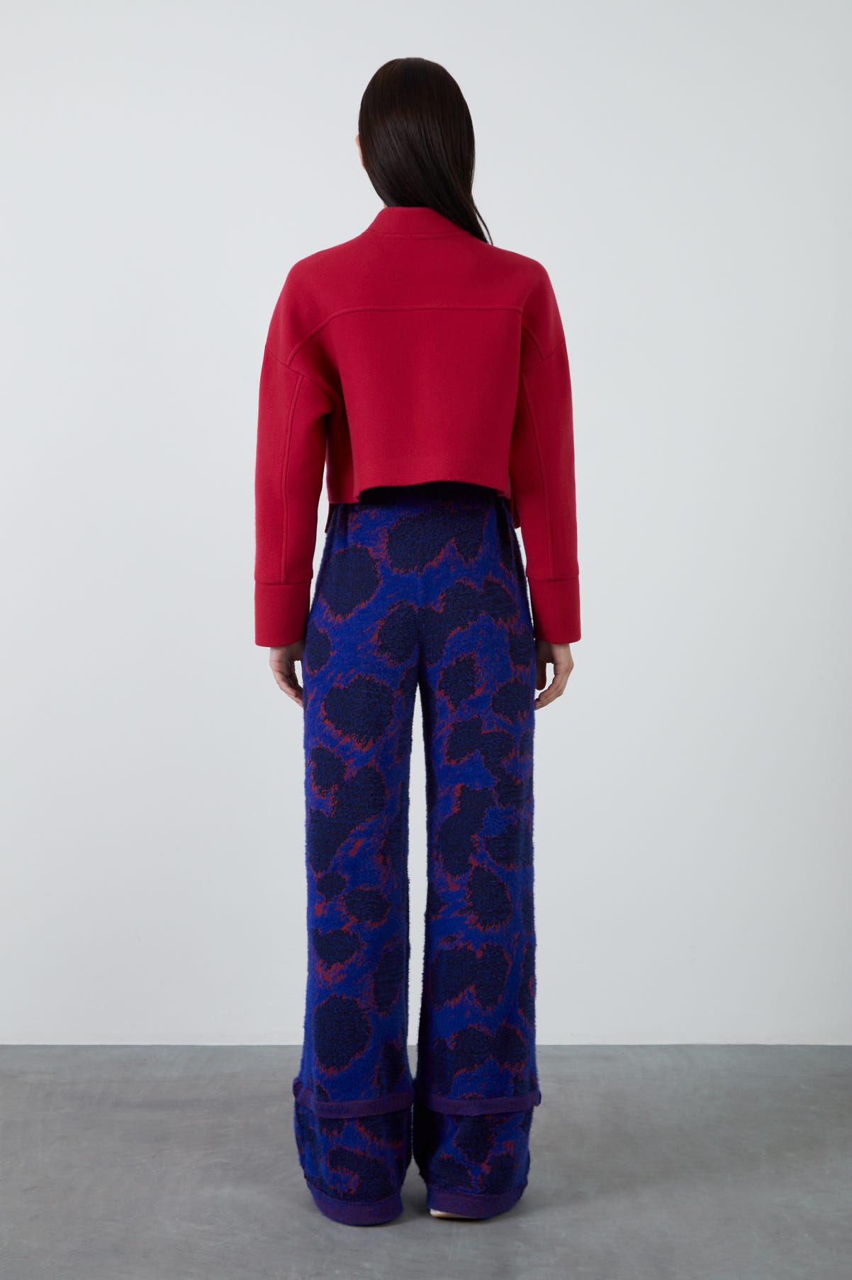 Cep Detaylı Fermuarlı Kaşe Ceket