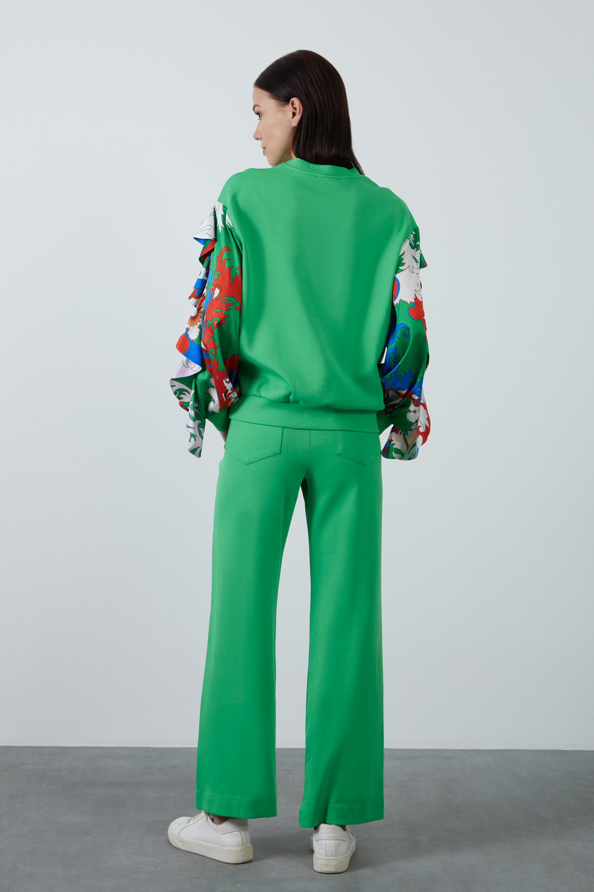 Always Yazı Baskılı Rahat Kesim Örme Eşofman Takımı