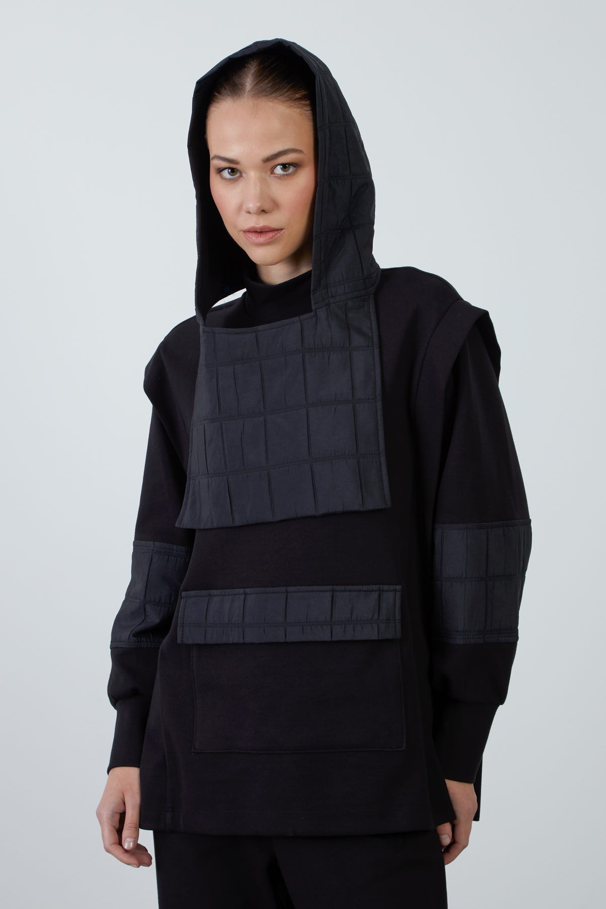 Beli Lastikli Rahat Kesim Örme Haki Eşofman Takımı