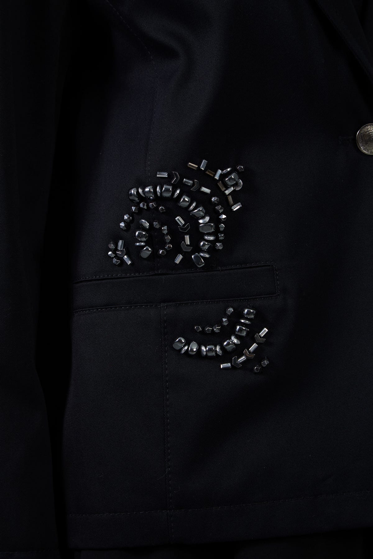 İşleme Detaylı Blazer Ceket