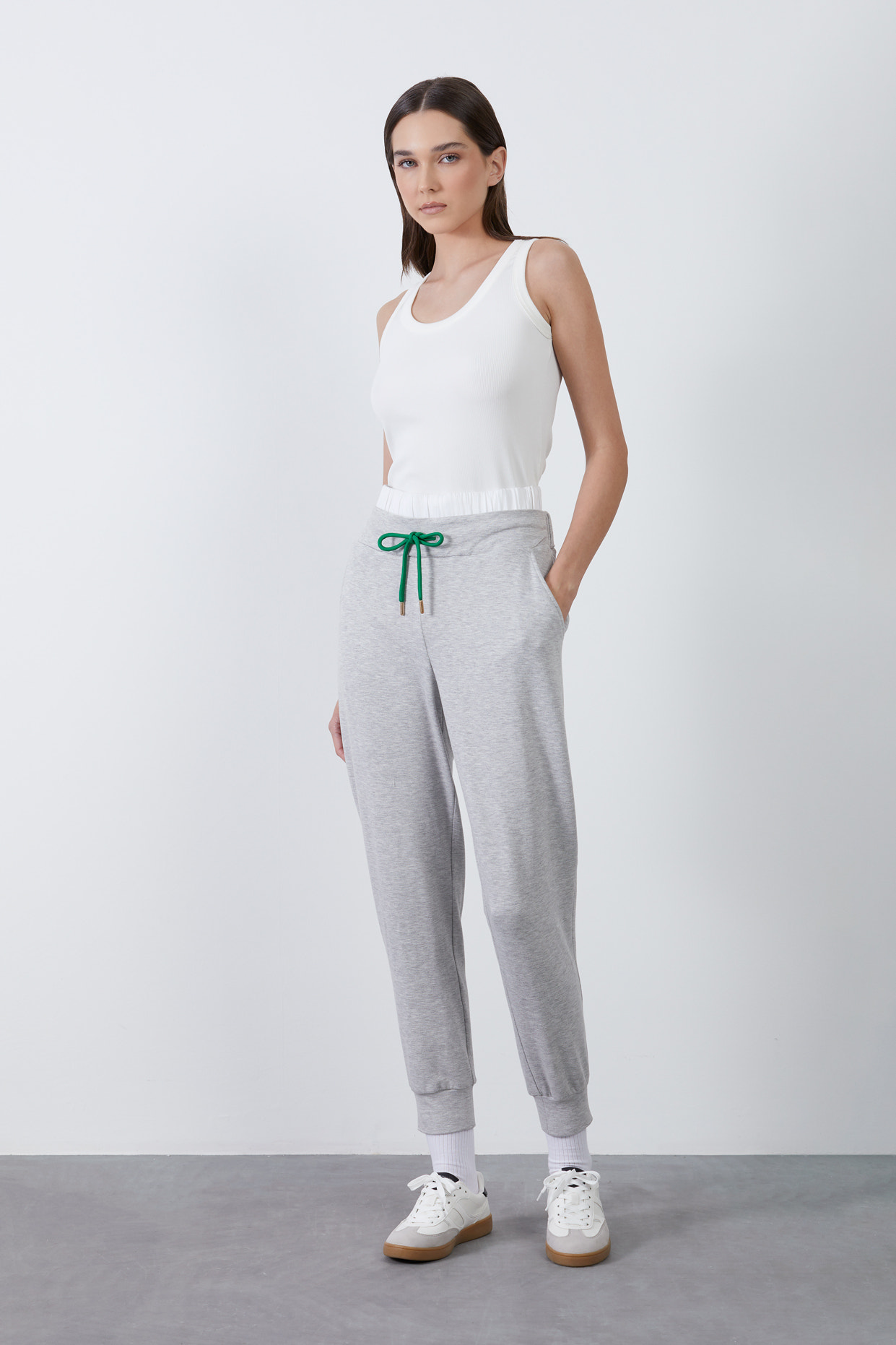 Bağcıklı Beli Lastikli Eşofman Altı