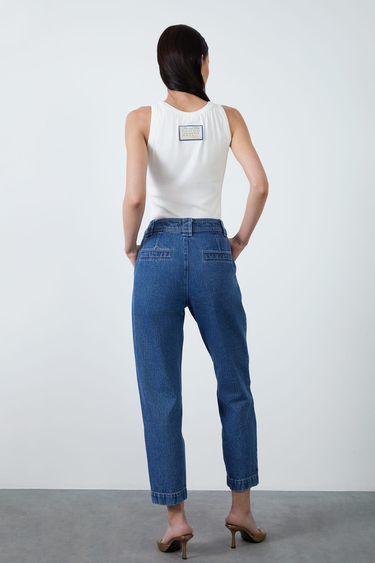 Normal Bel Havuç Jean Pantolon