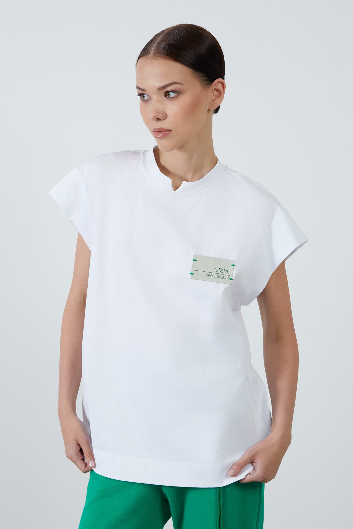 Arka Beden Baskılı T-Shirt