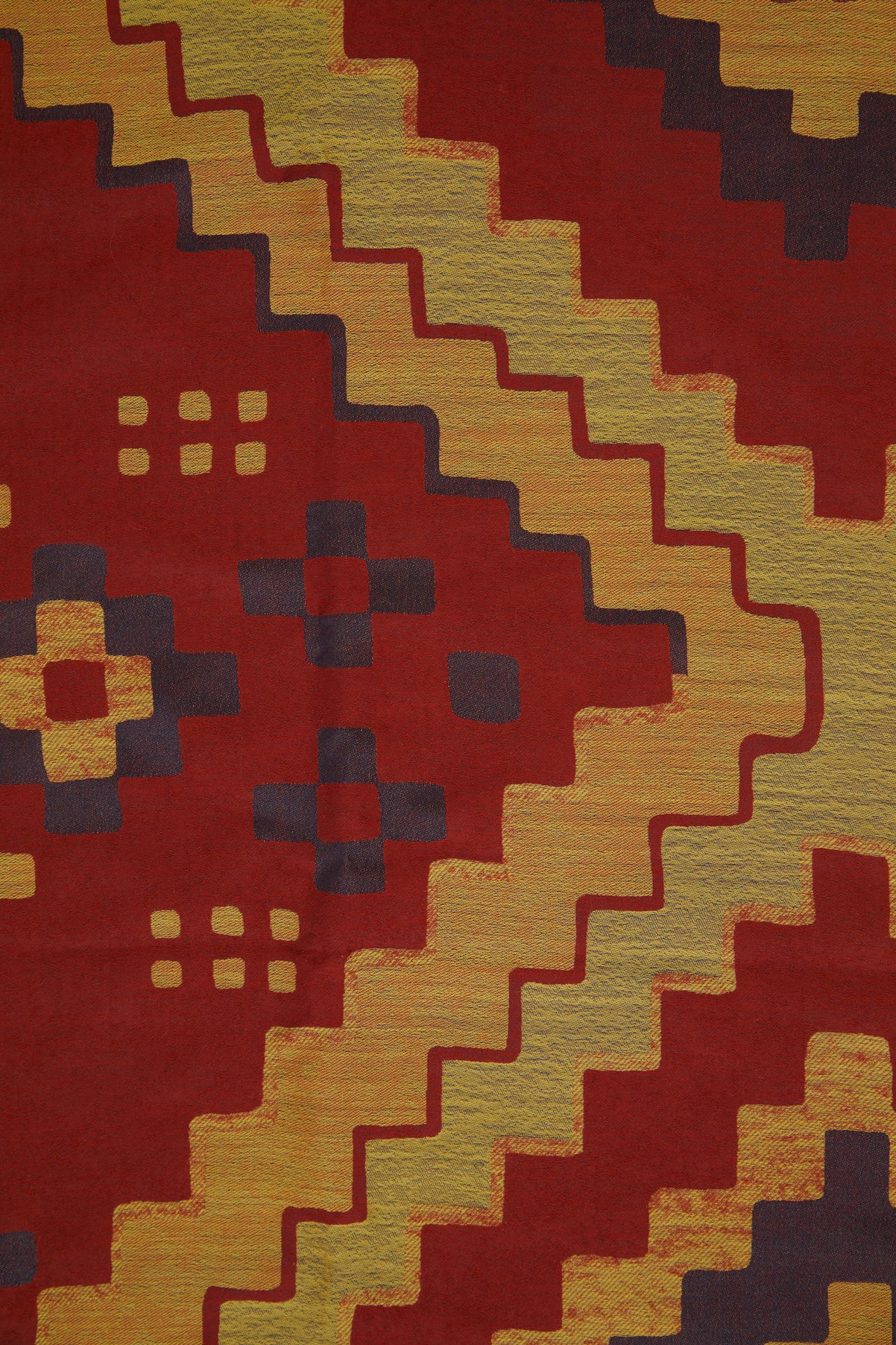 Geometrik Desenli Uzun Şal