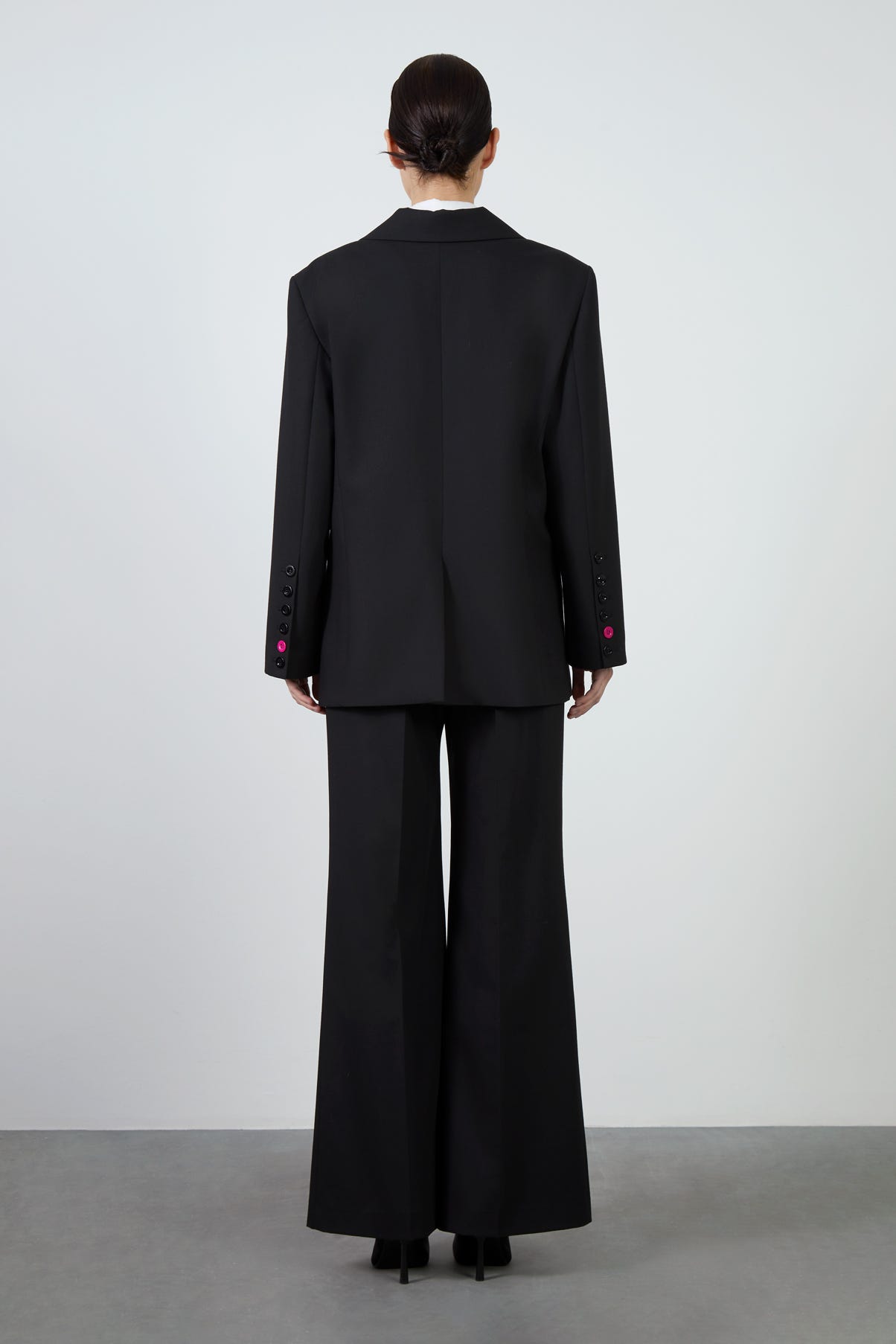 Mono Kapamalı Oversıze Ceket Takım