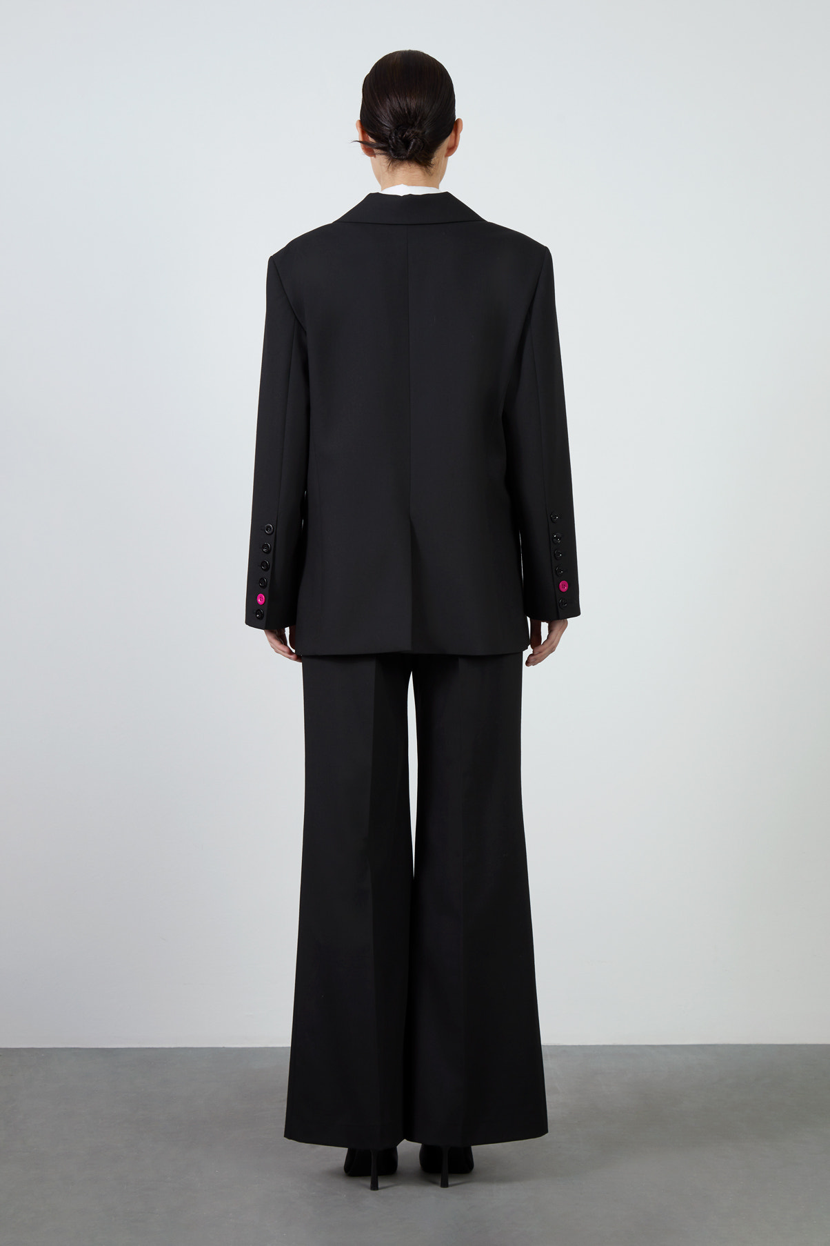 Mono Kapamalı Oversıze Ceket Takım