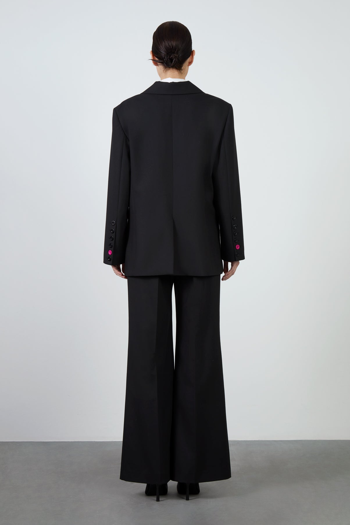 Mono Kapamalı Oversıze Ceket Takım