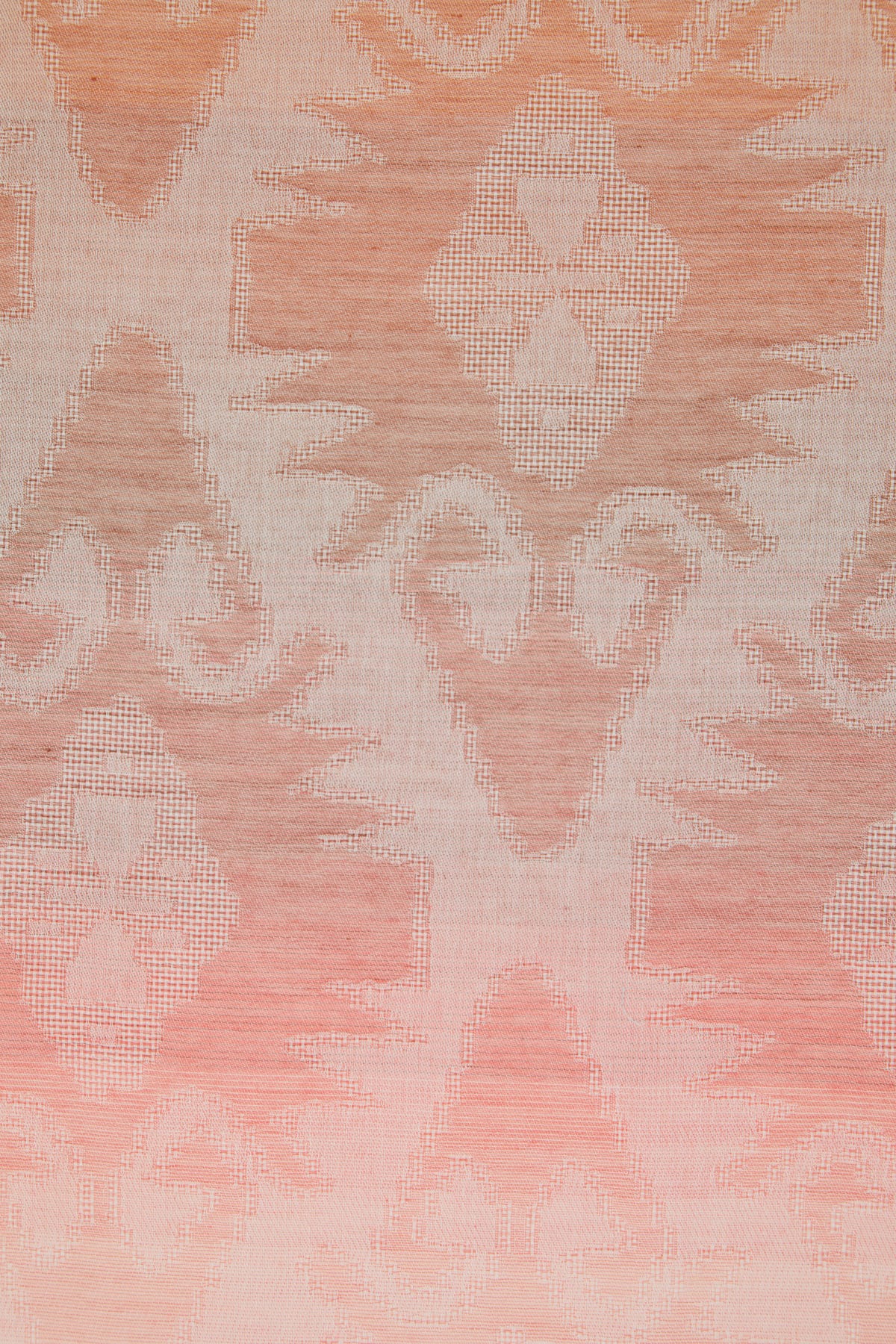 Etnik Degrade Geçiş Desenli Şal