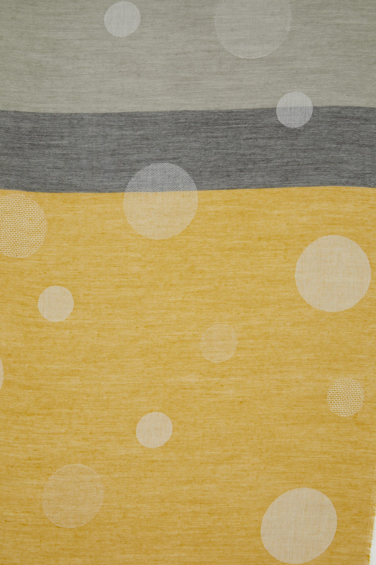 Puantiye Desenli Renkli Şal