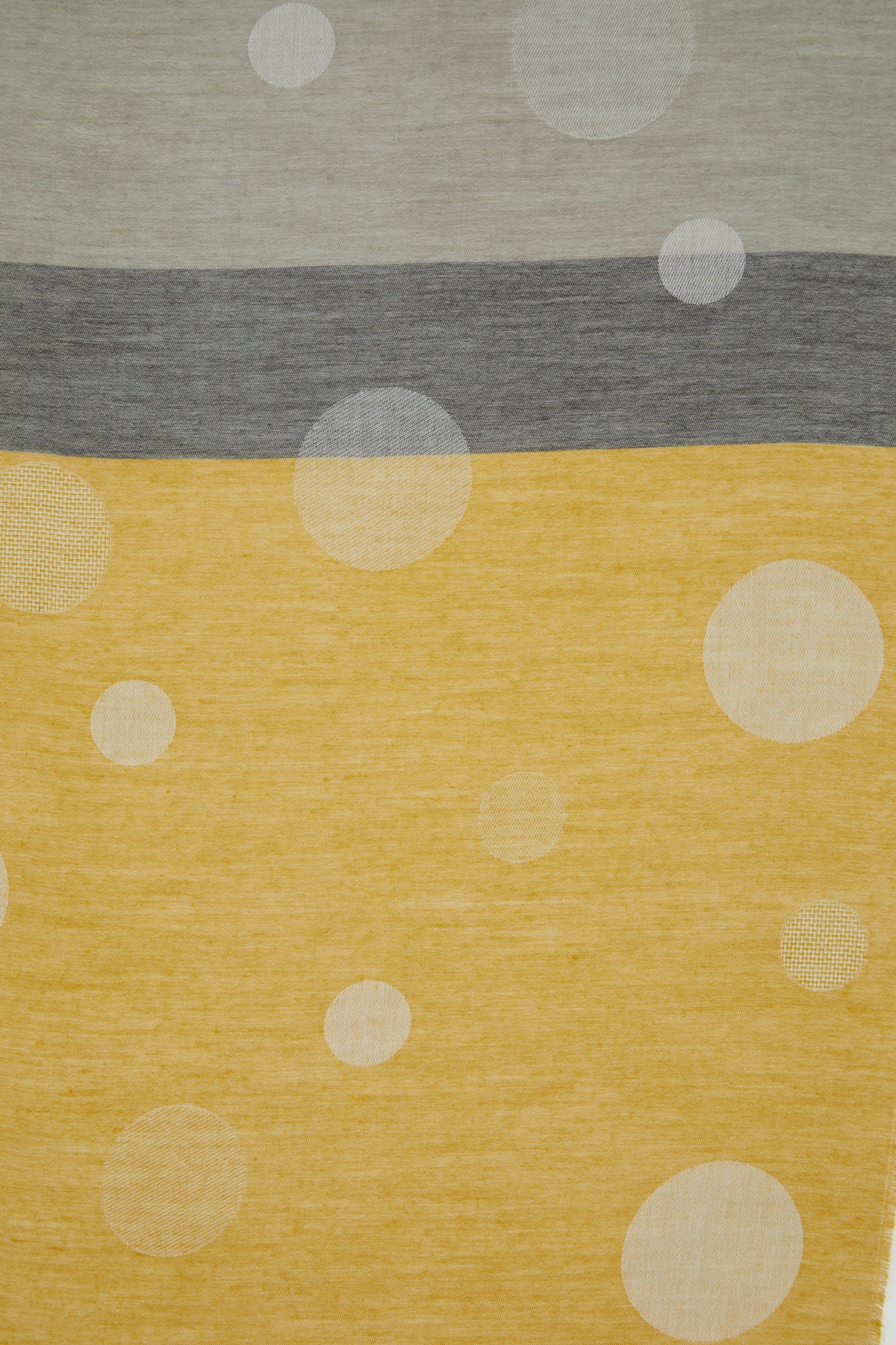 Puantiye Desenli Renkli Şal