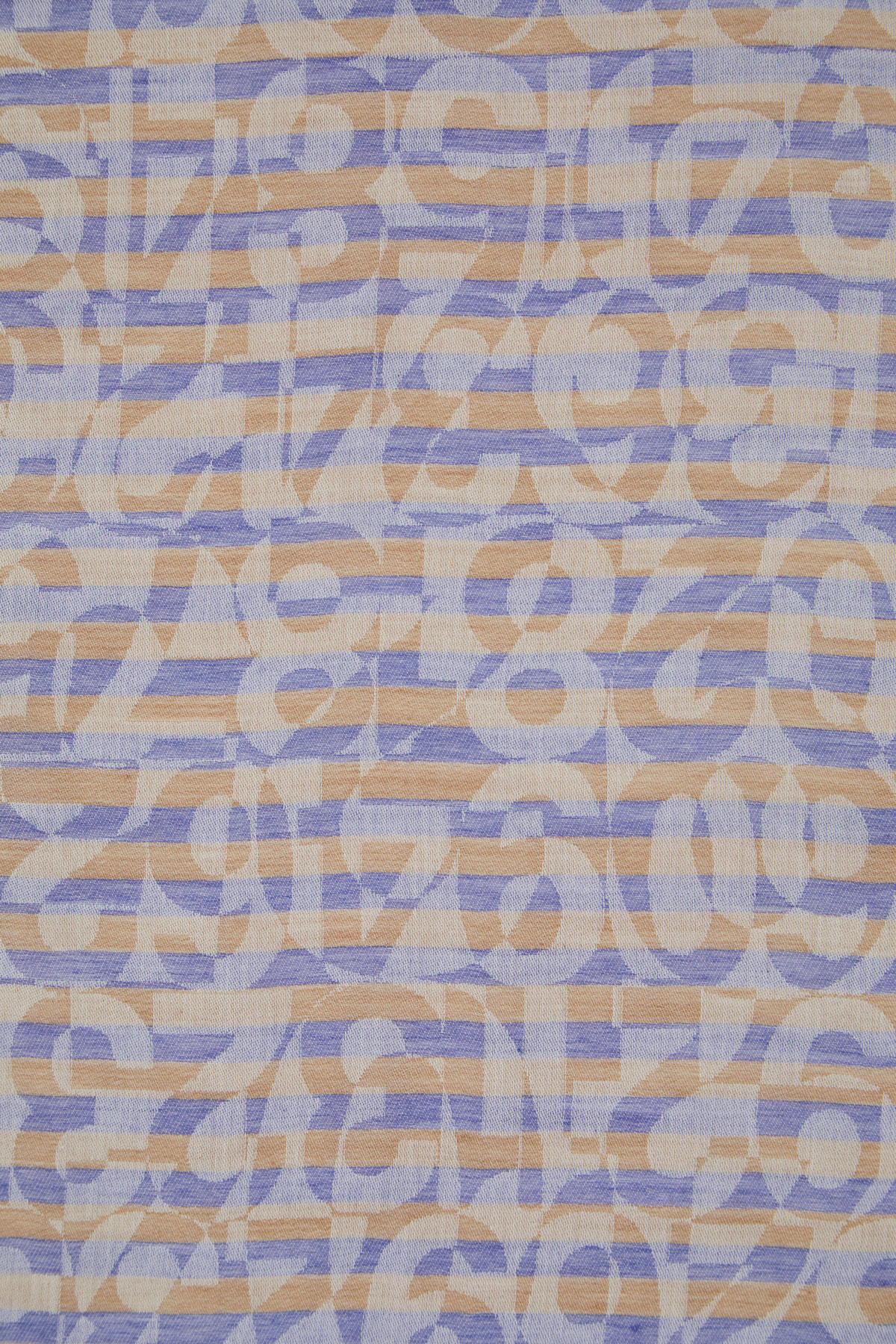 Sayı Detaylı Çizgili Şal