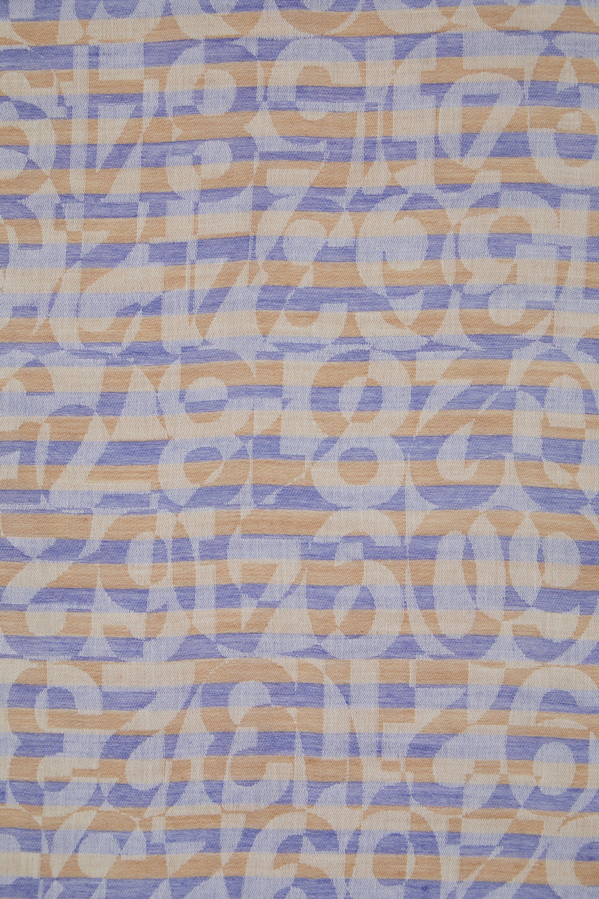 Sayı Detaylı Çizgili Şal