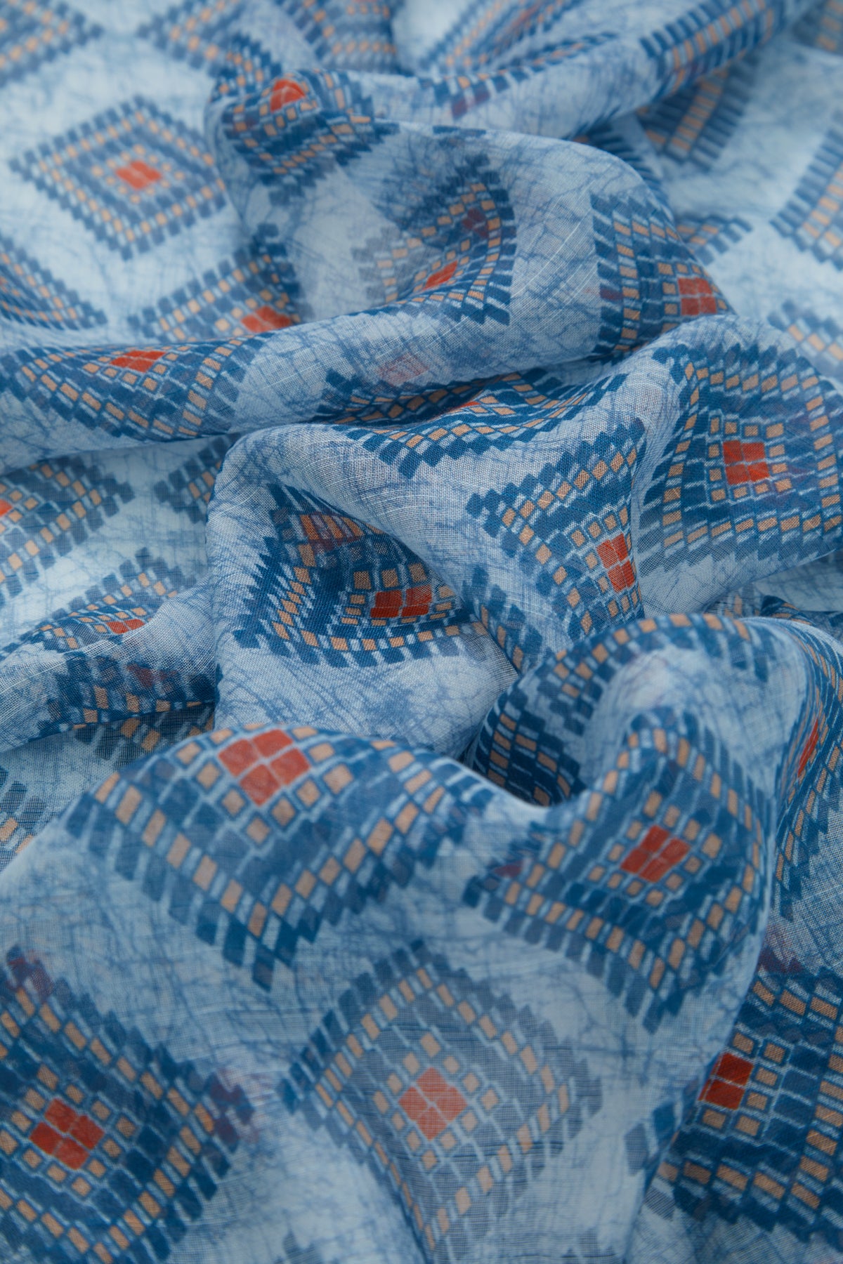 Geometrik Desenli Şal