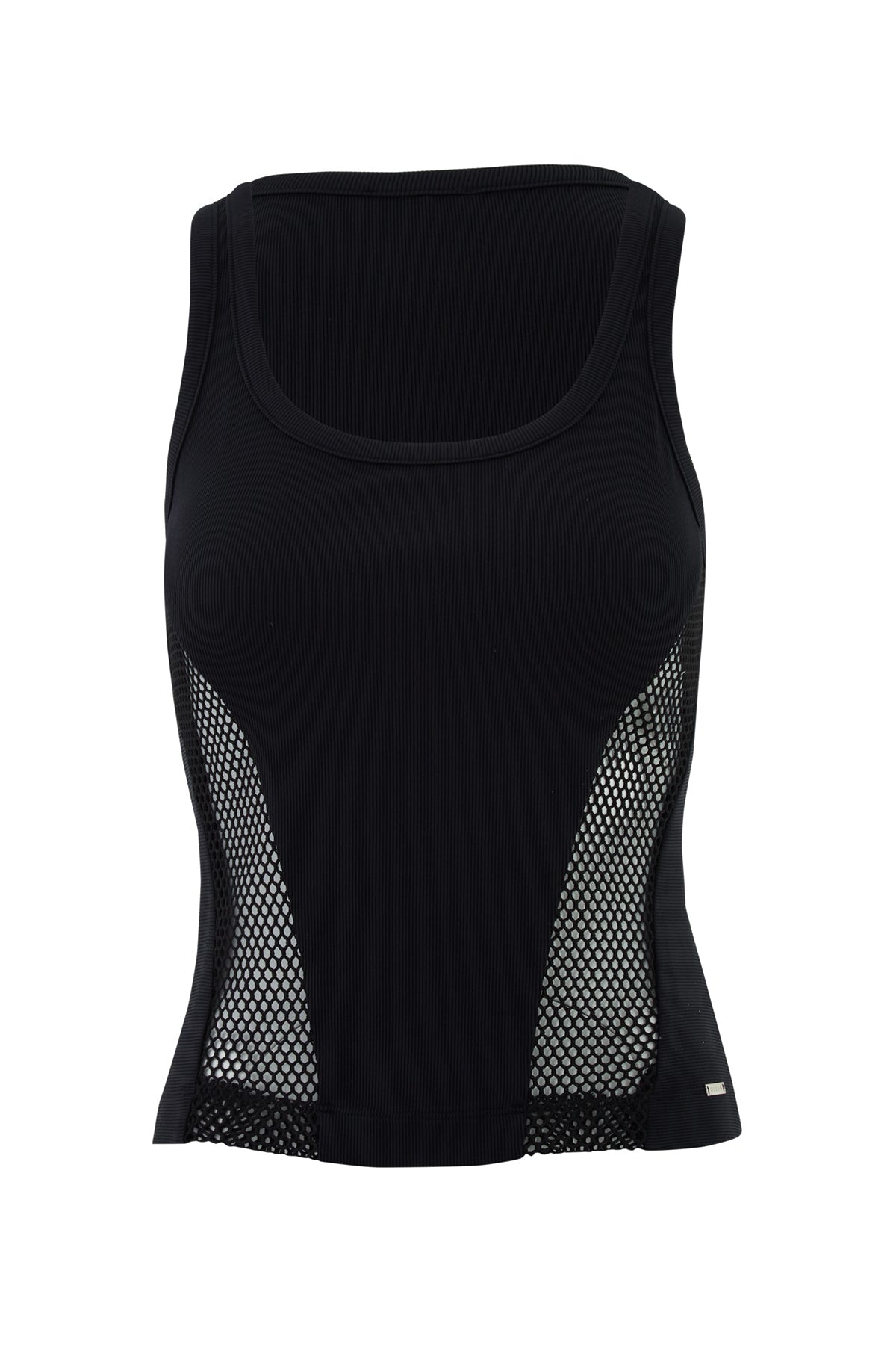 File Detaylı Askılı Bluz