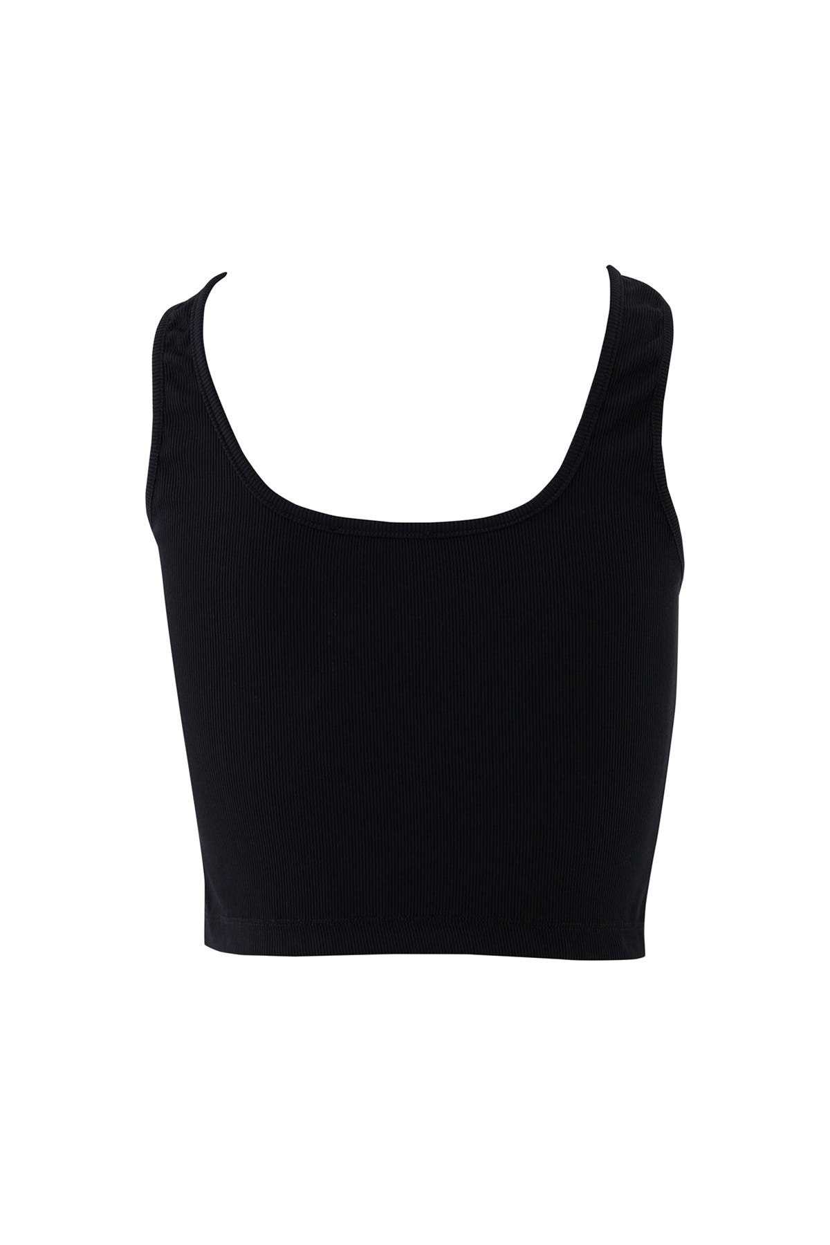 Basıc Askılı V Yaka Mercan Crop Top