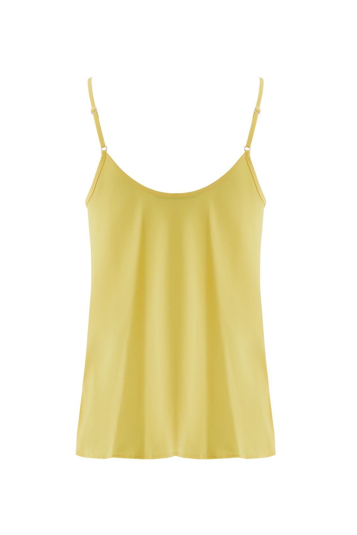 Degaje Yakalı Askılı Koyu Bluz