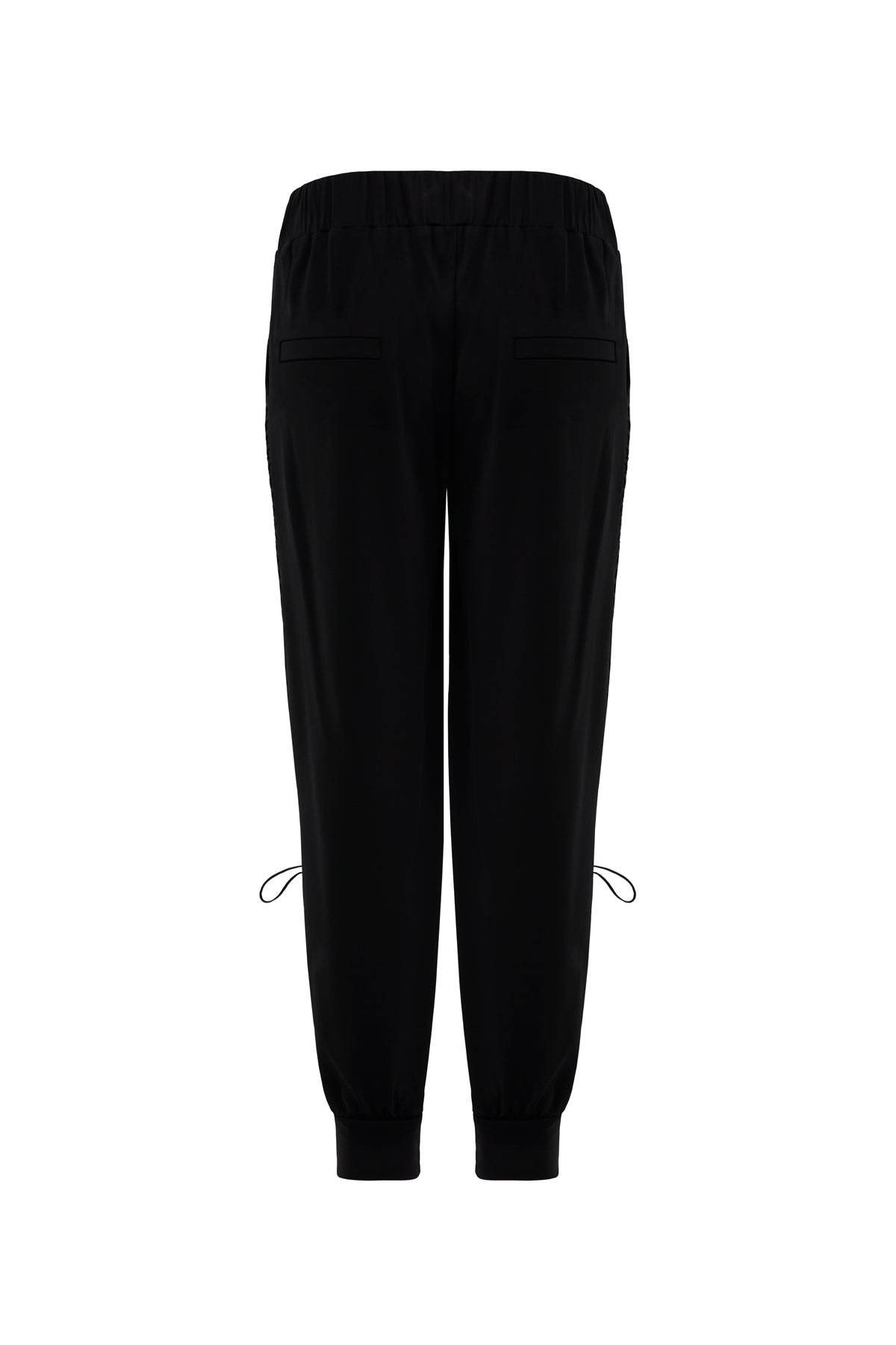 Yanları File Detaylı Paça Bantlı Eşofman Altı