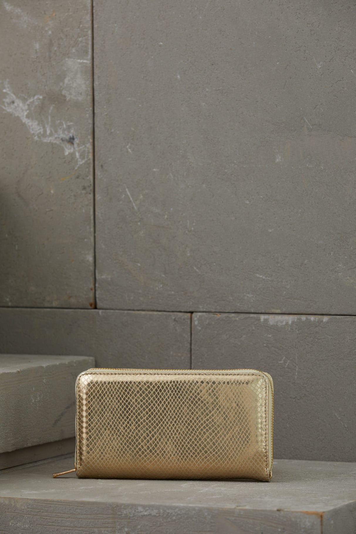 Fermuarlı Deri Cüzdan